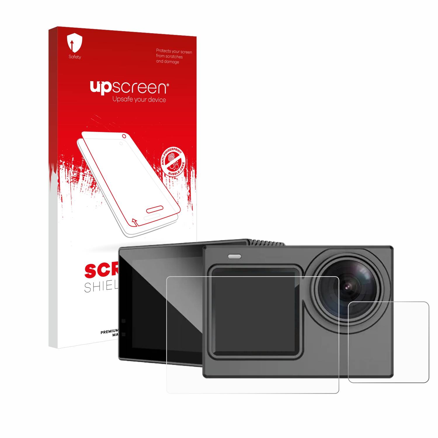 upscreen Scratch Shield Schutzfolie für SJCAM SJ6 Pro Dual Screen