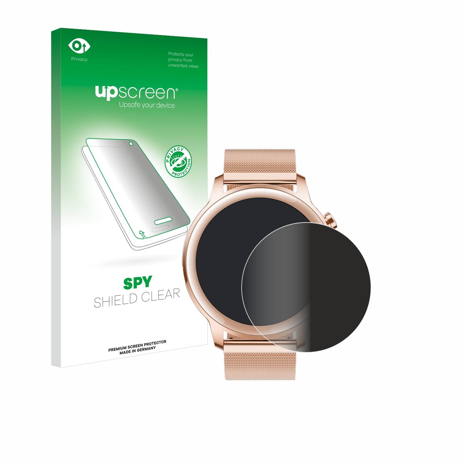 upscreen Spy Shield Sichtschutz-Folie für Honor MagicWatch 2 (42 mm)