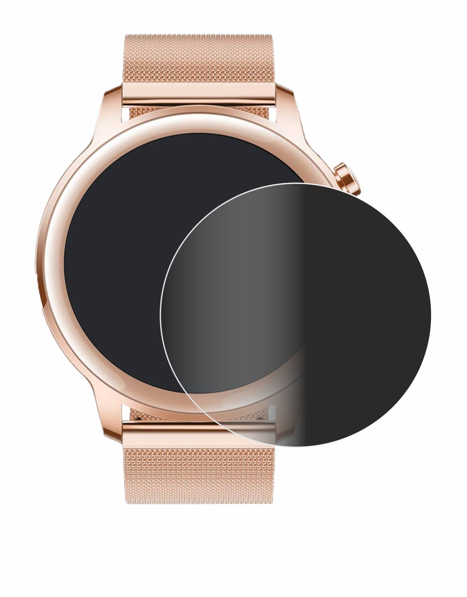 upscreen Spy Shield Sichtschutz-Folie für Honor MagicWatch 2 (42 mm)