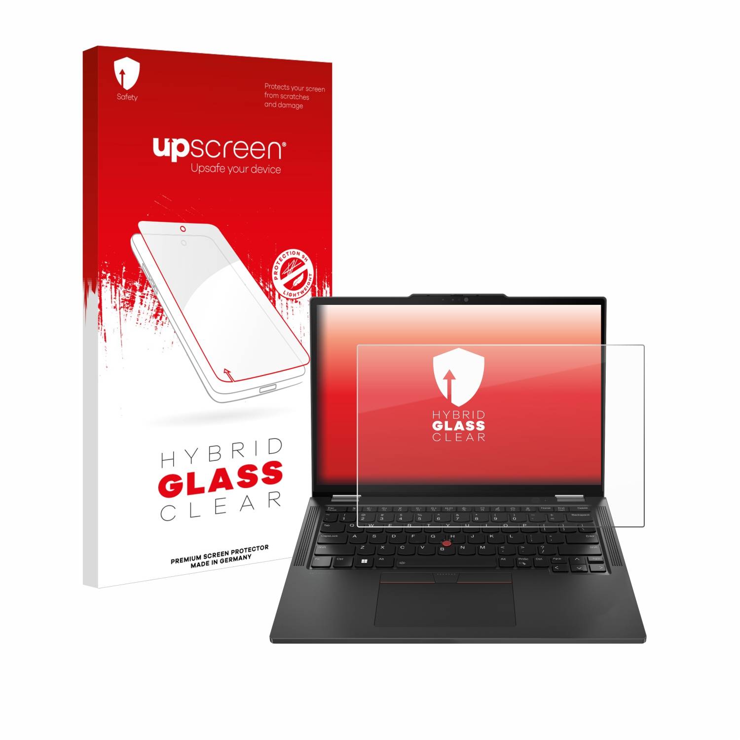 upscreen Hybrid Glas Schutz-Folie für Lenovo ThinkPad X13 Gen 5