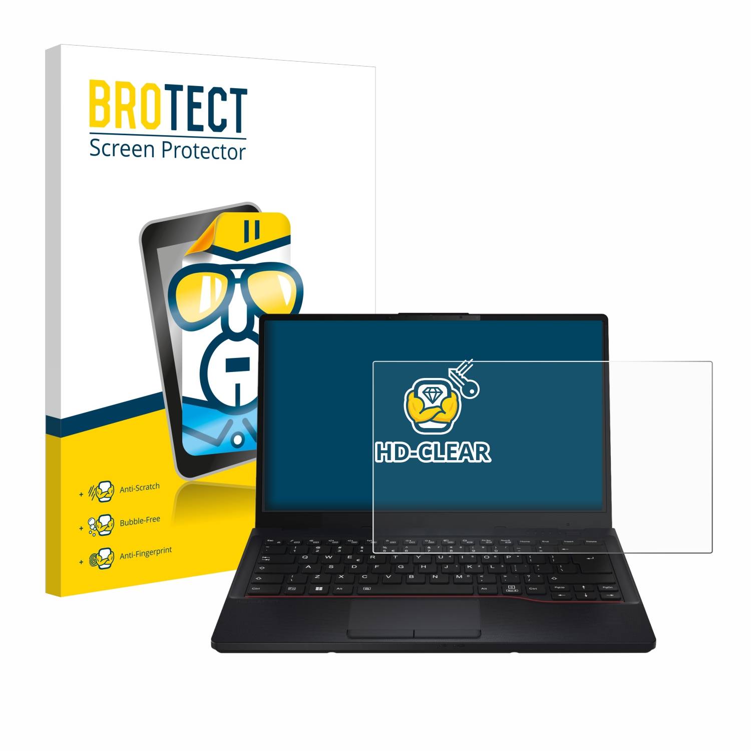BROTECT Displayschutz-Folie für Fujitsu Lifebook E5412