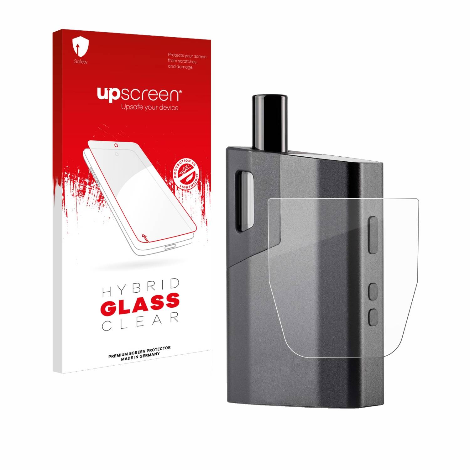 upscreen Hybrid Glas Schutz-Folie für Wolkenkraft Fenix Pro