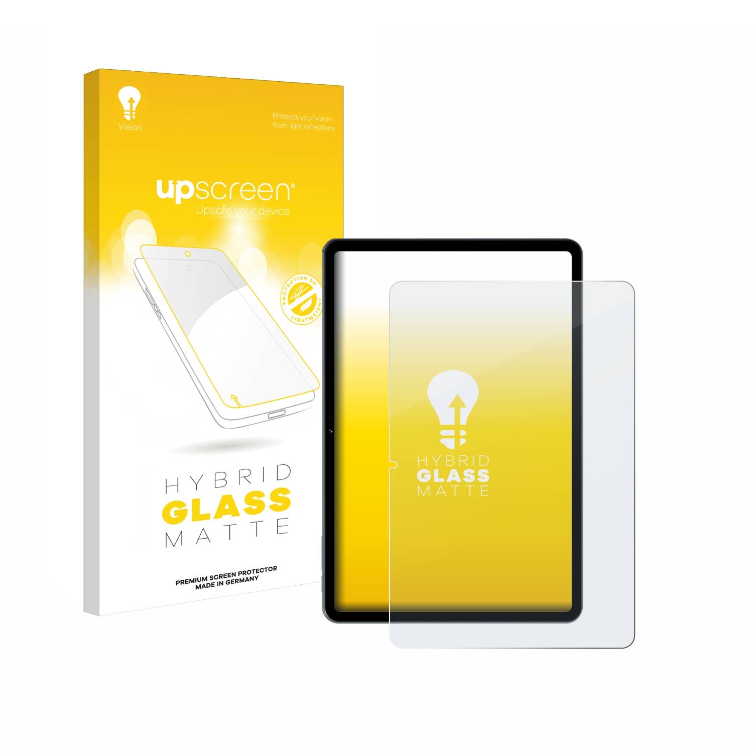 upscreen Hybrid Glas Matt Panzer-Folie für Doogee T30s