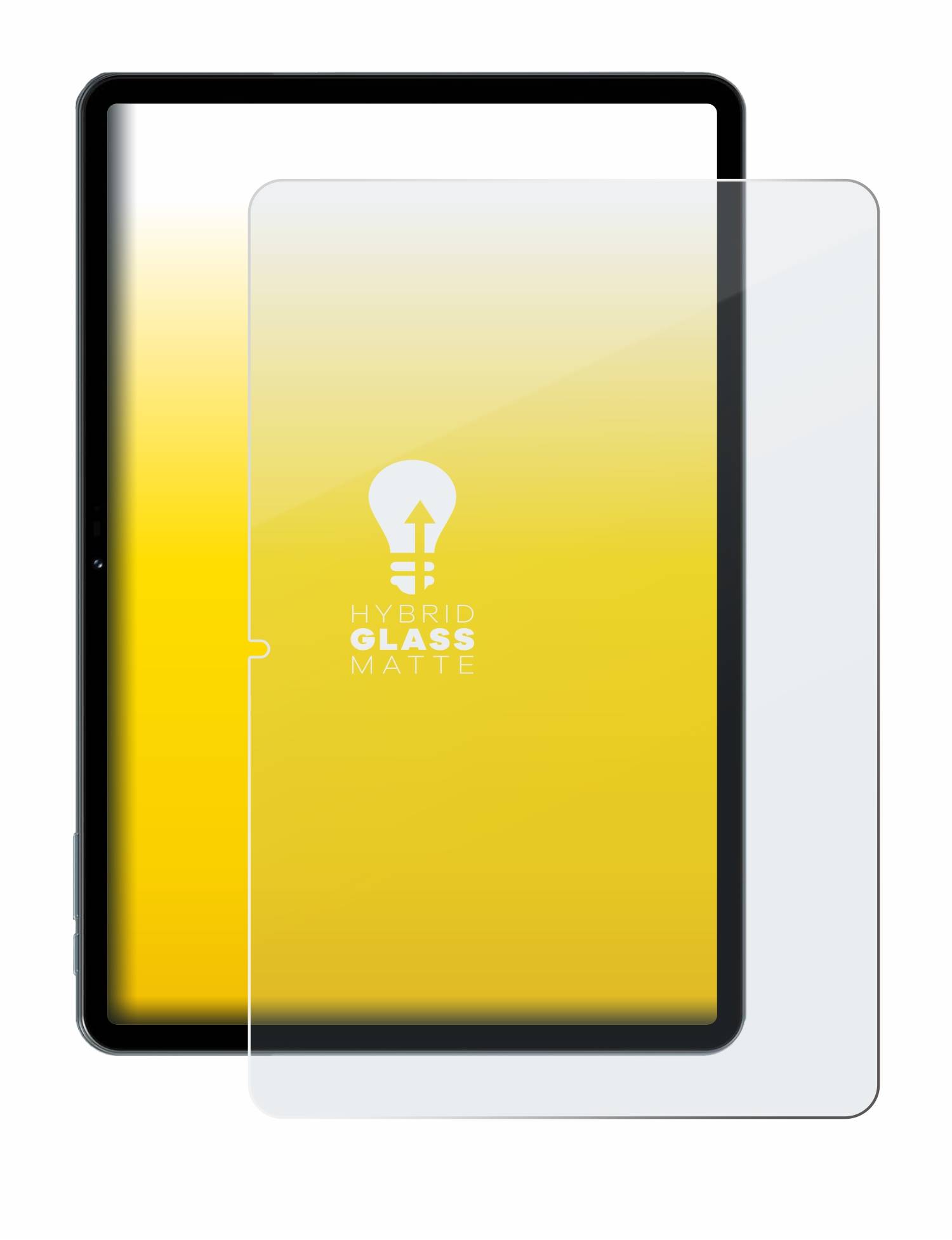 upscreen Hybrid Glas Matt Panzer-Folie für Doogee T30s