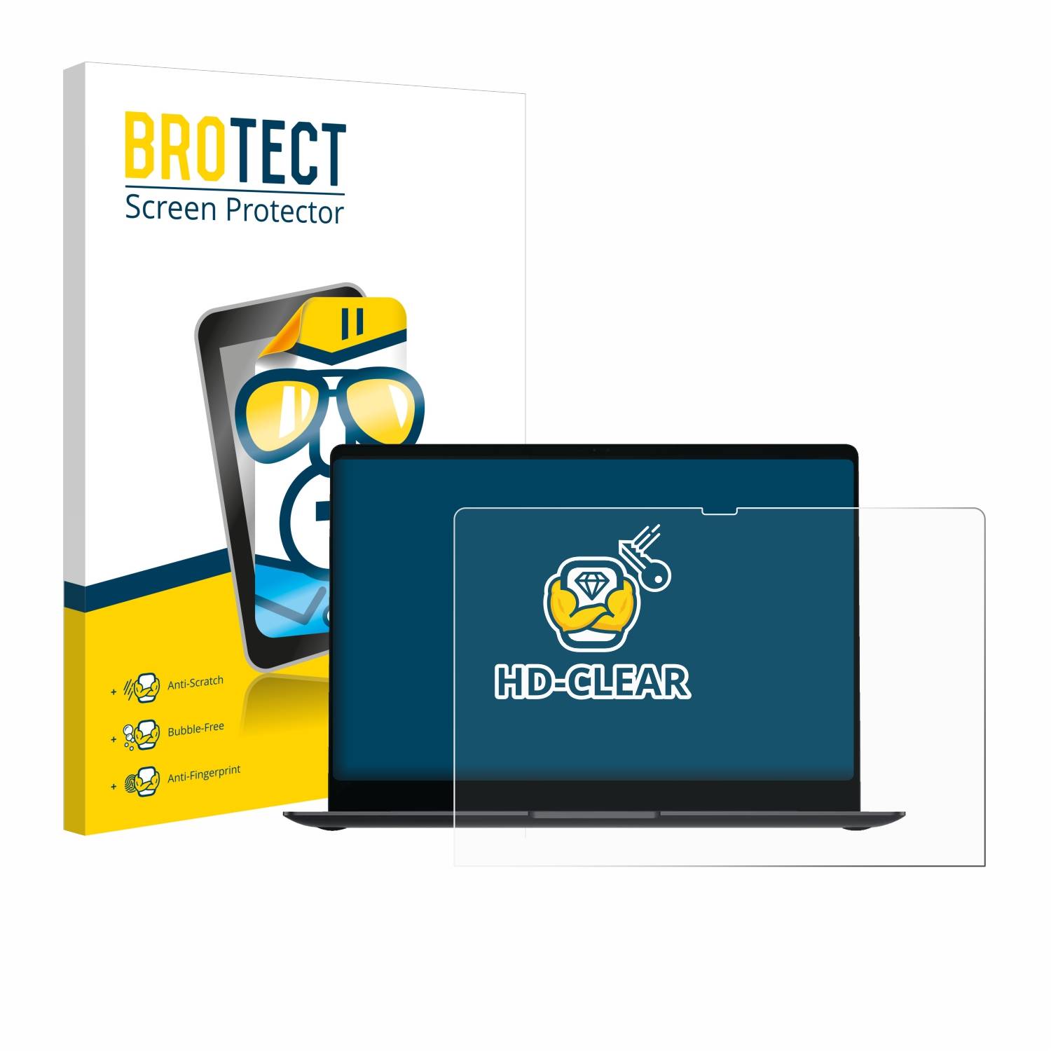 BROTECT Displayschutz-Folie für Samsung Galaxy Book4 Pro 16