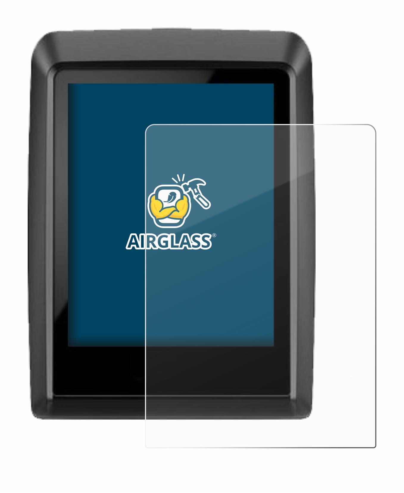 BROTECT AirGlass Flexible Schutz Glas Folie für Bosch Kiox 500 Klar Transparent