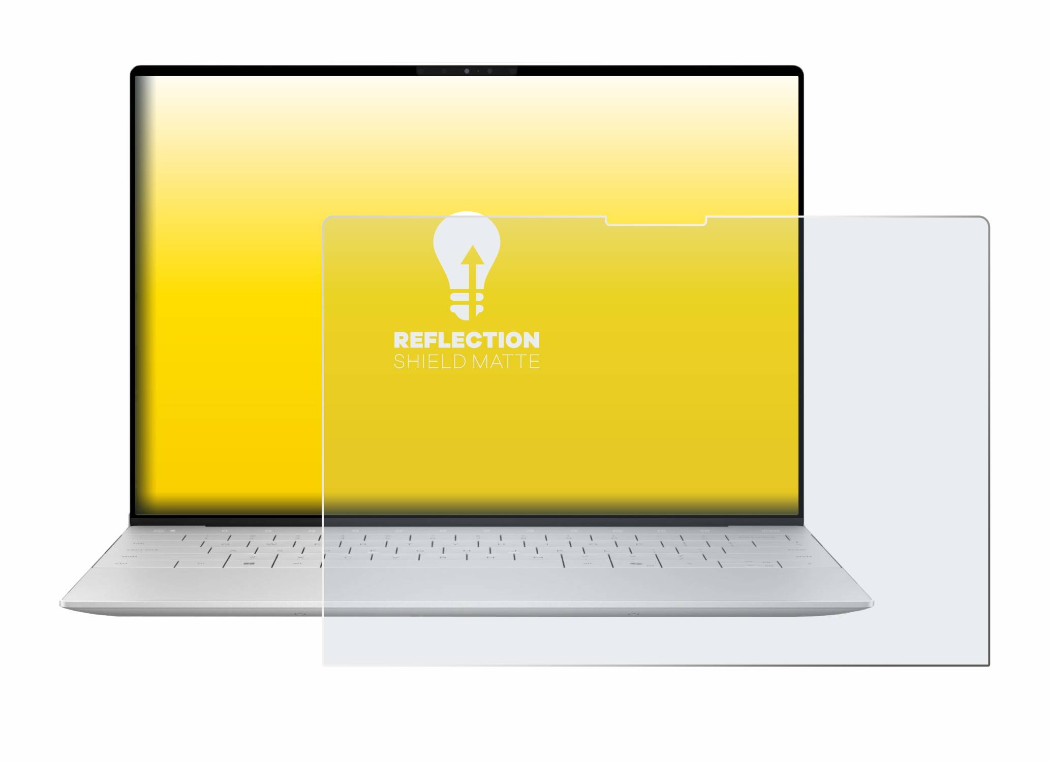 upscreen Schutzfolie für Dell XPS 13 9340 Touch Folie Matt Entspiegelt Anti-Reflex