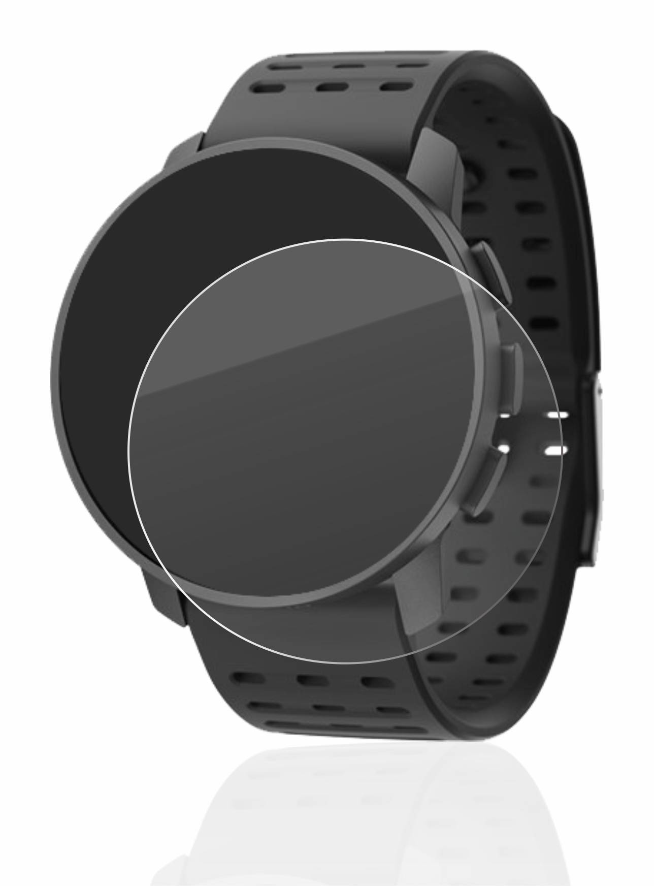 BROTECT AirGlass Glas Panzer-Folie für Suunto 9 Peak Pro - Schutzglas