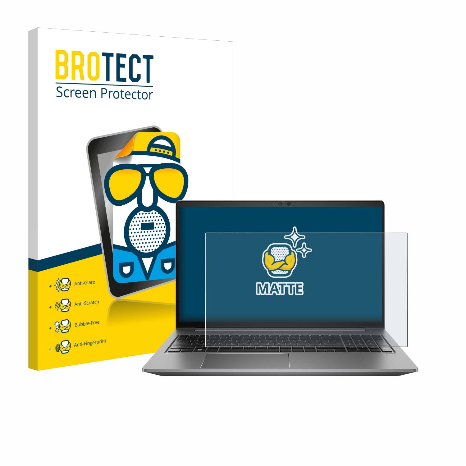 BROTECT Entspiegelungs-Folie für HP Zbook Power 15 G10