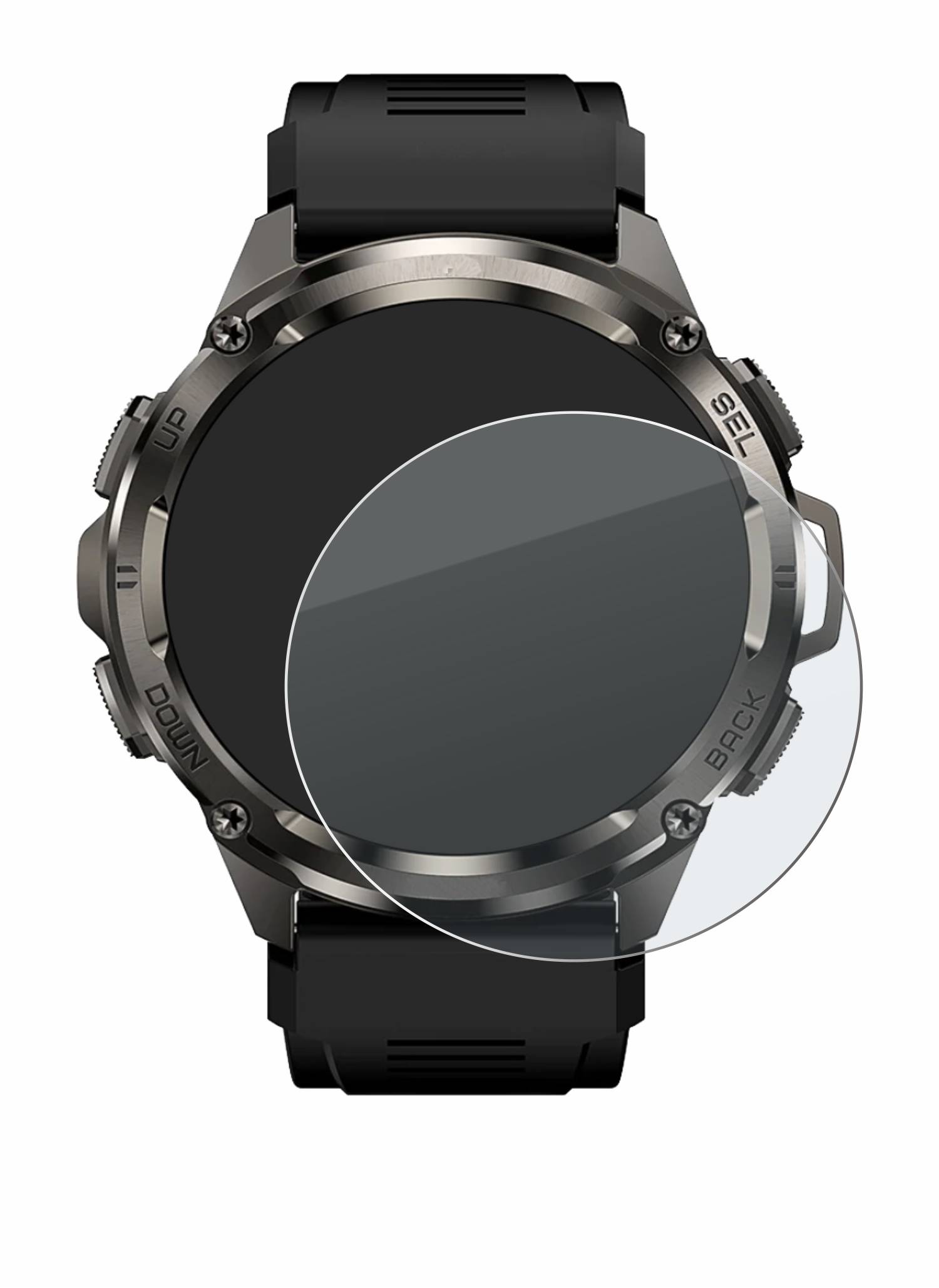 BROTECT AirGlass Matt Glas Panzer Folie für Kospet Tank T3 Ultra