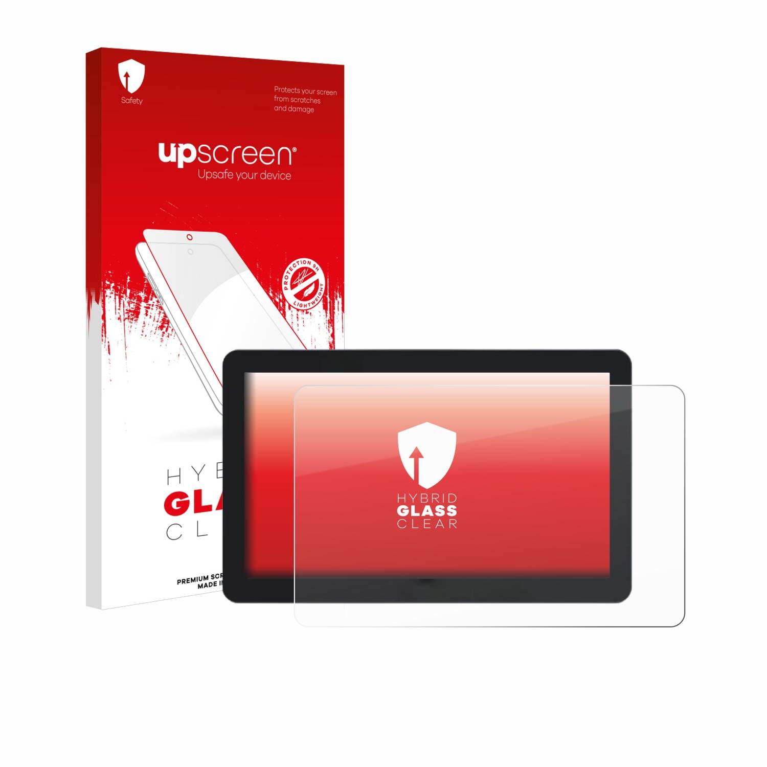 upscreen Flexible Schutz Glas Folie für SmallHD Focus 5 Schutzglas 9H Hybridglas Klar