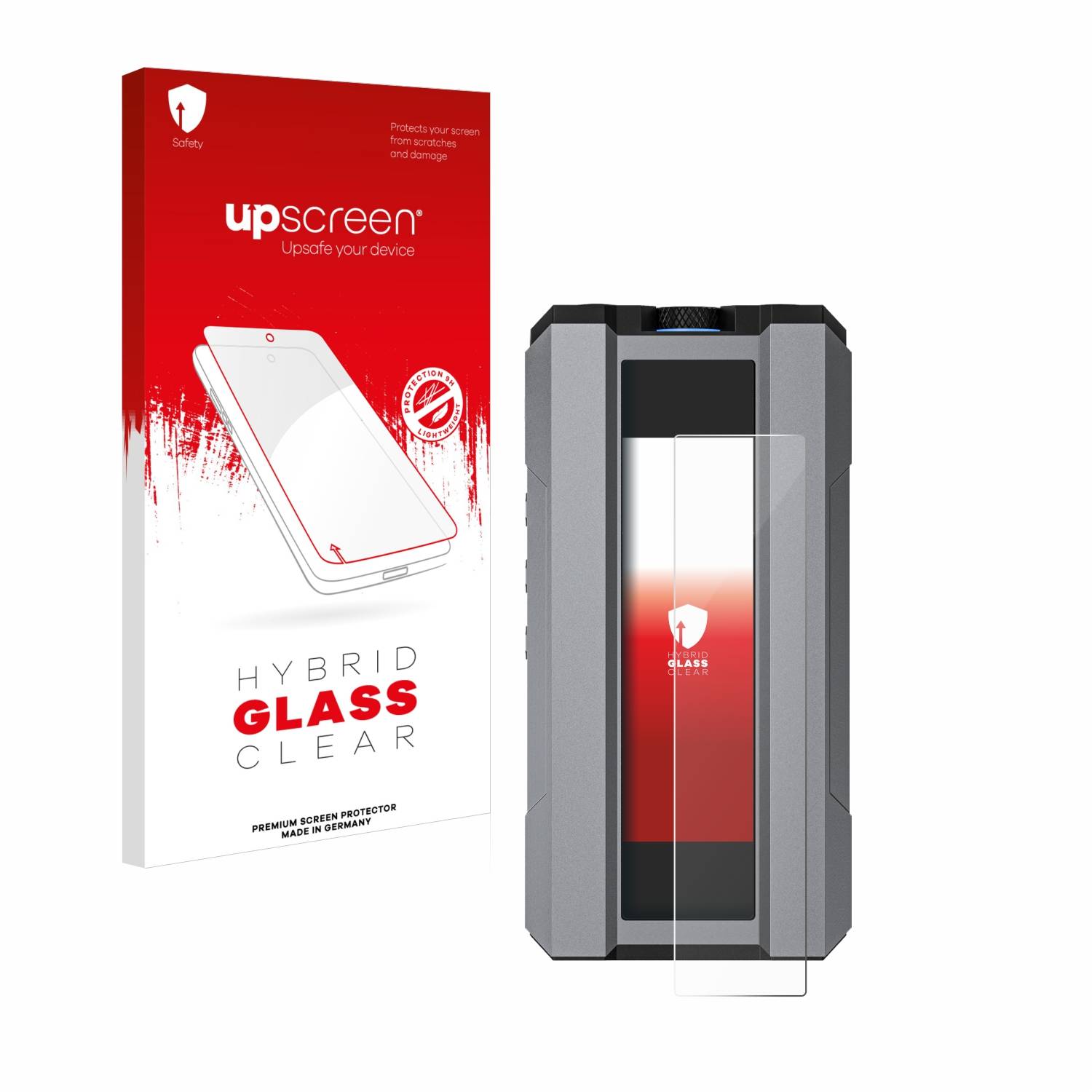 upscreen Hybrid Glas Panzer-Folie für FiiO Q15