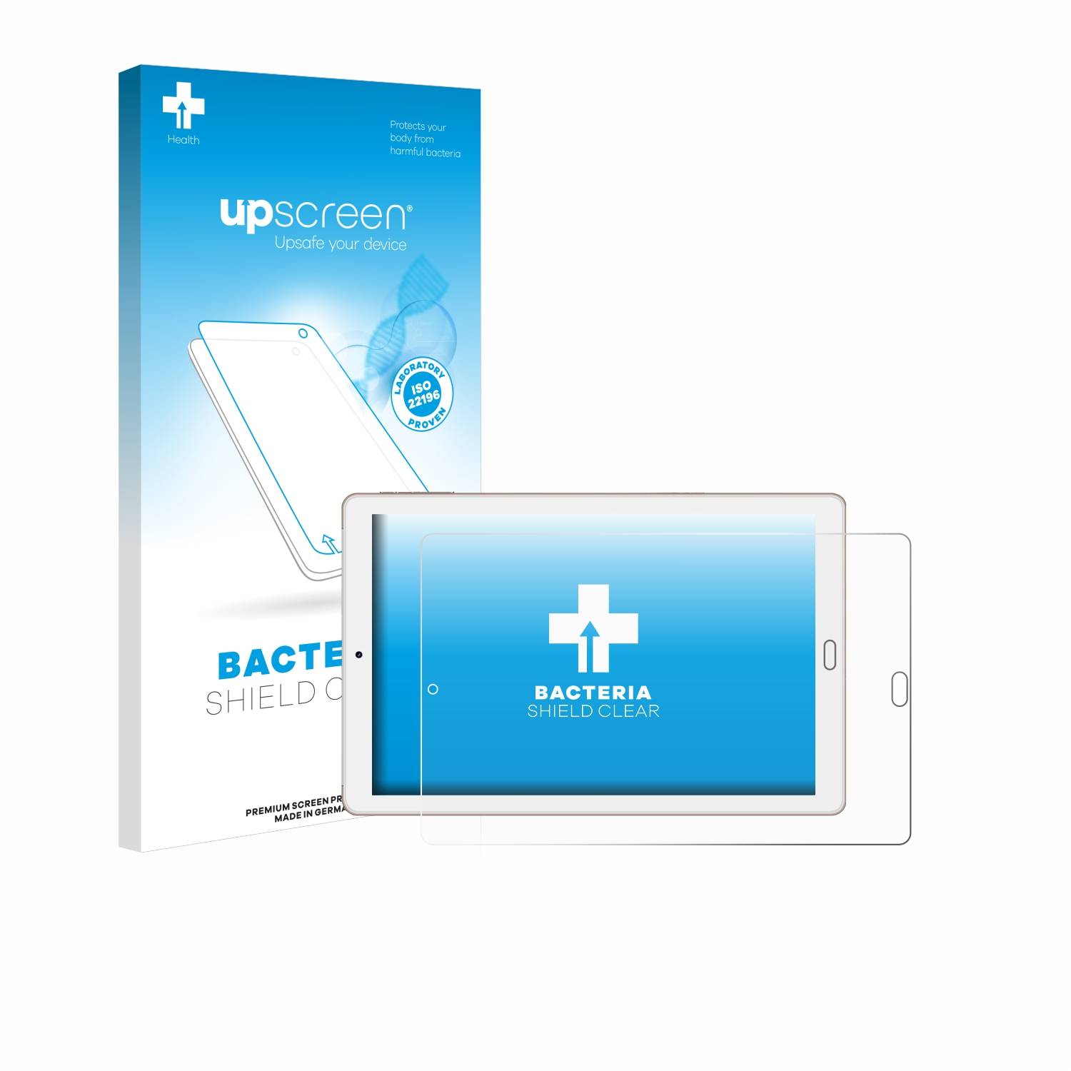 upscreen Bacteria Shield Schutzfolie für Yestel X2 - Antibakteriell