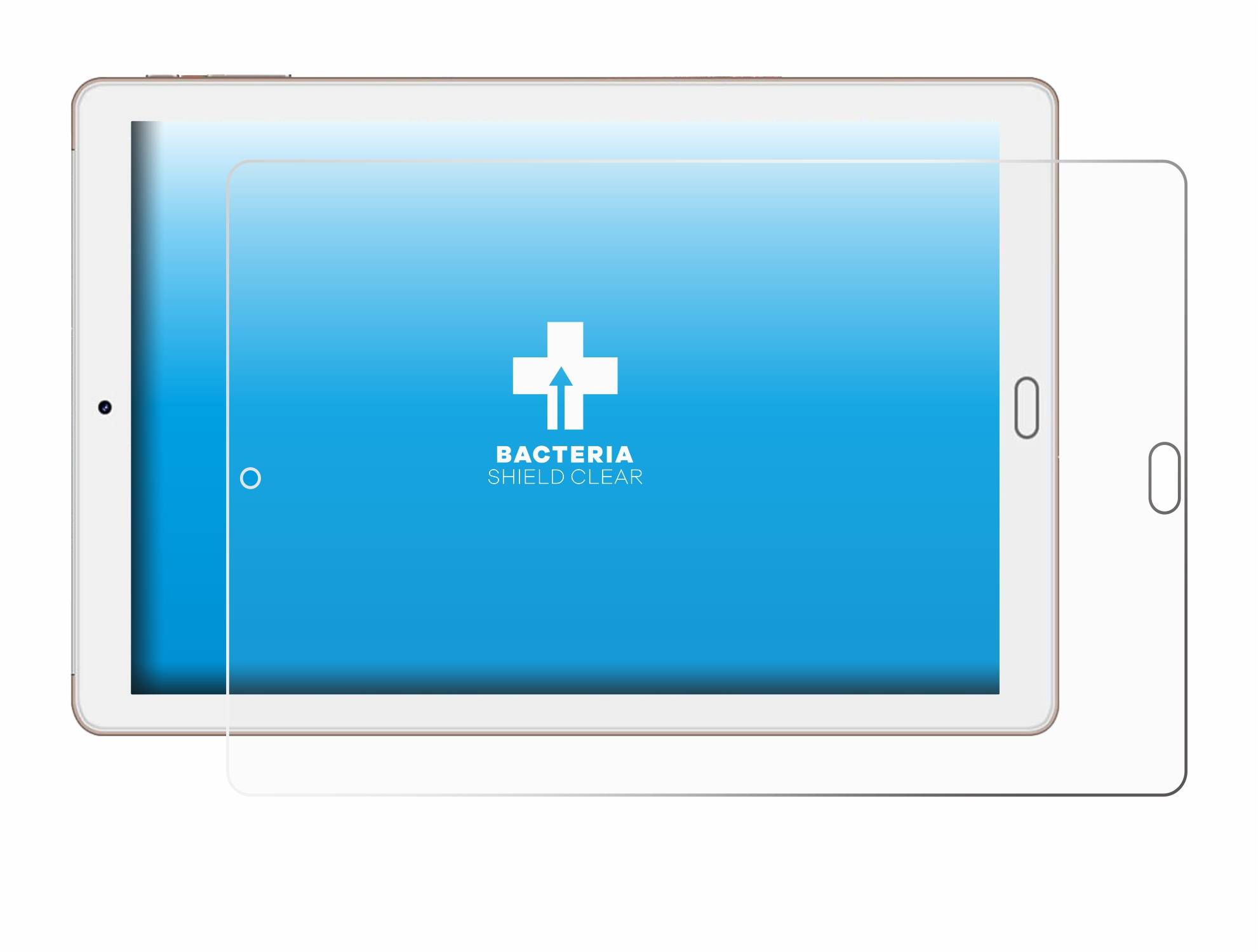 upscreen Bacteria Shield Schutzfolie für Yestel X2 - Antibakteriell