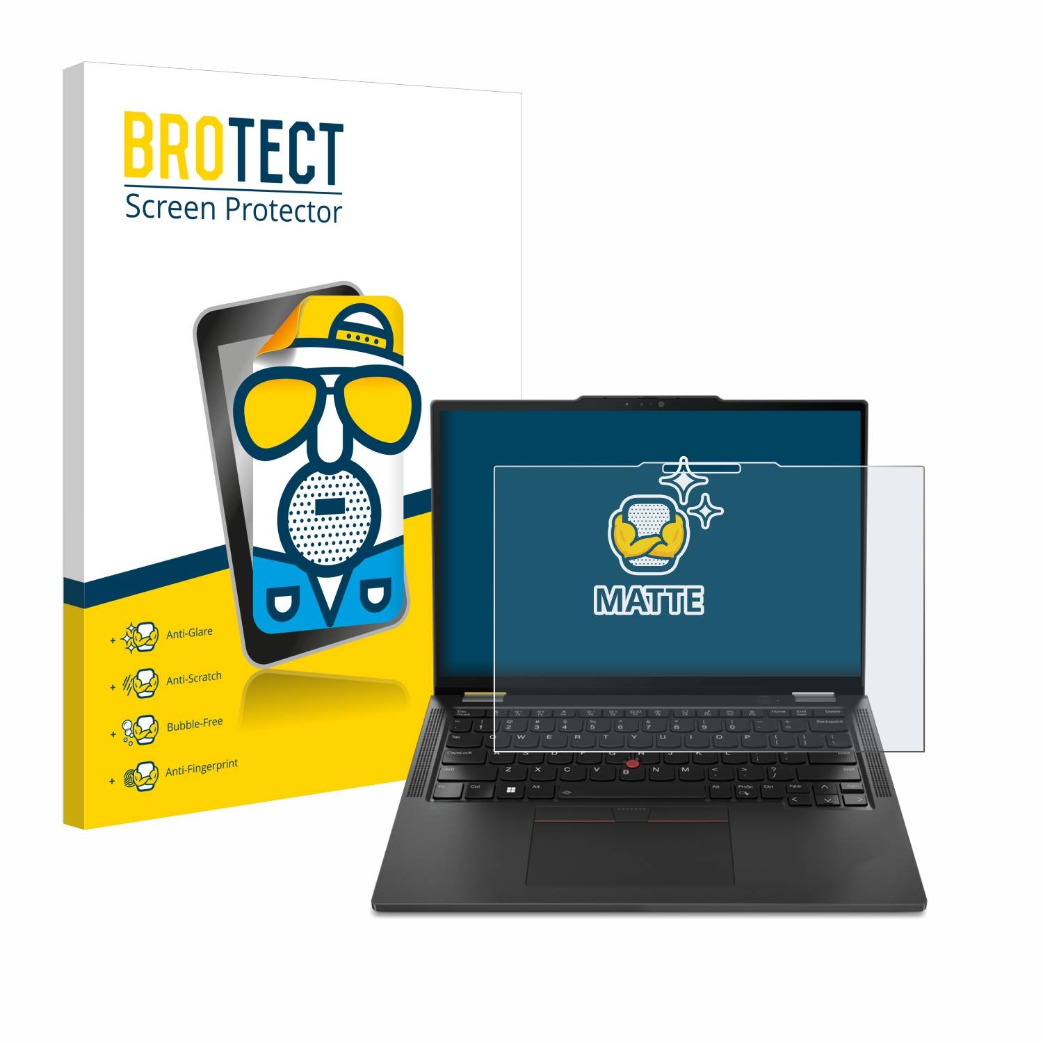 BROTECT Entspiegelungs-Folie für Lenovo ThinkPad X13 2-in-1 Gen 5