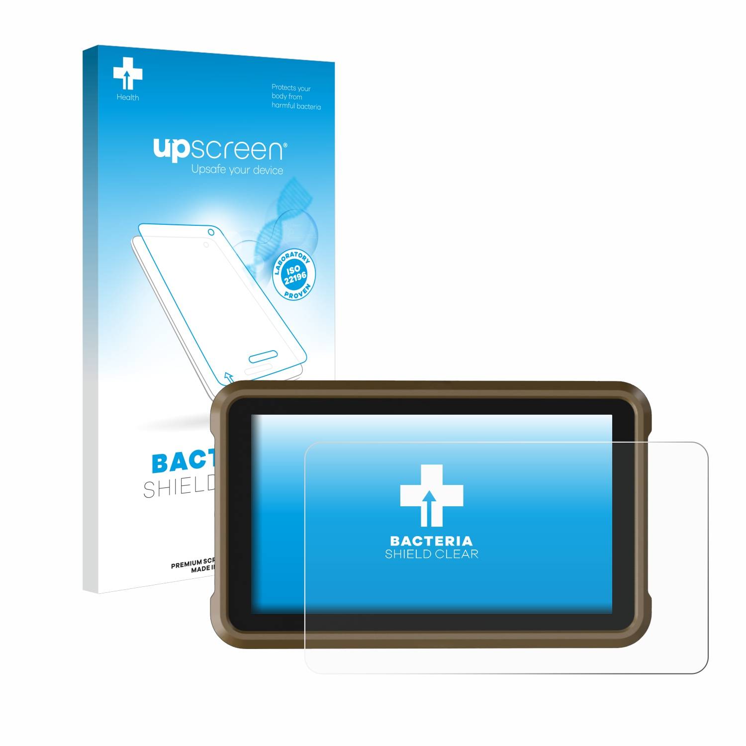 upscreen Schutzfolie für Atomos Ninja Ultra Antibakterielle Folie Klar Anti-Kratzer