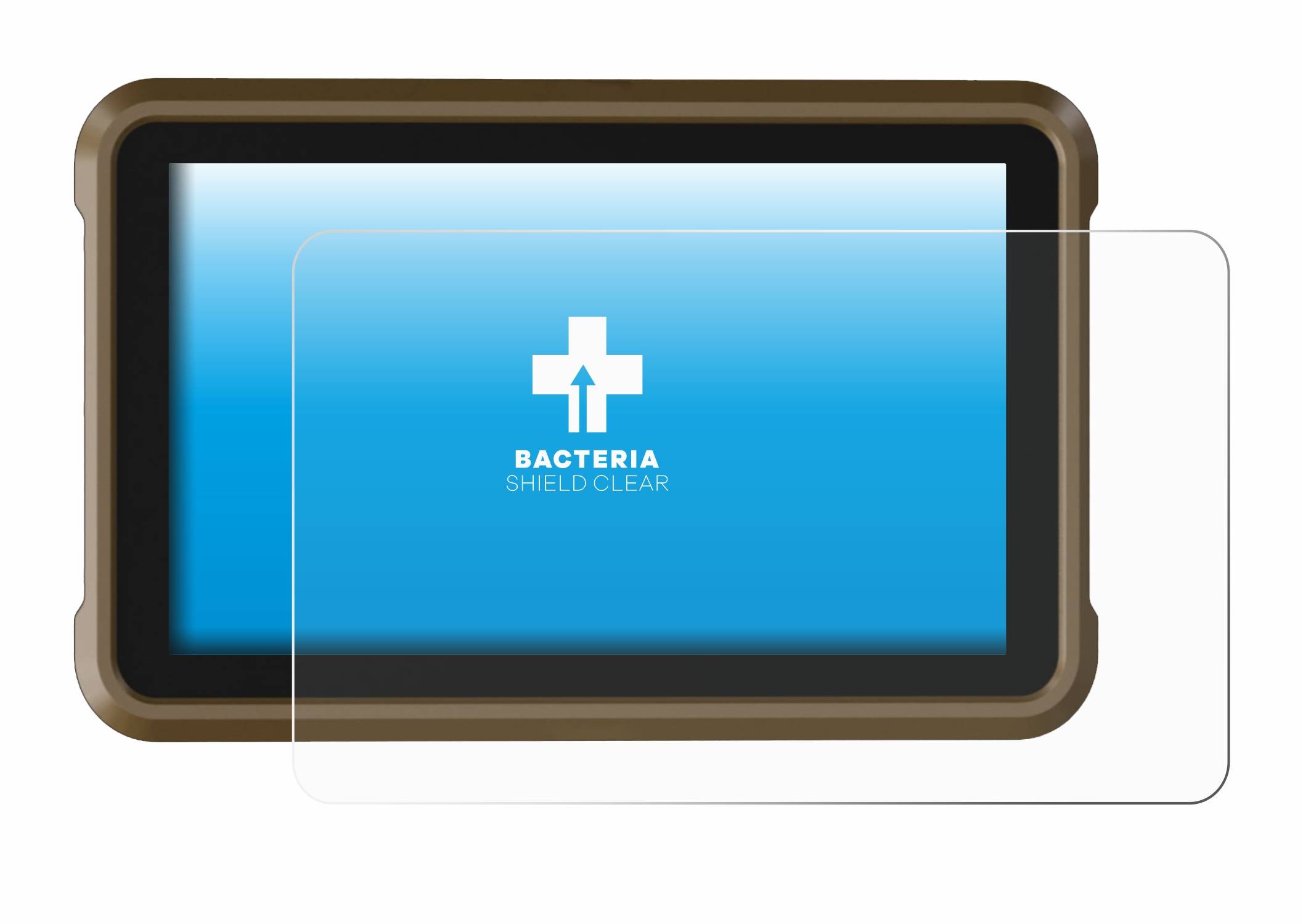 upscreen Schutzfolie für Atomos Ninja Ultra Antibakterielle Folie Klar Anti-Kratzer