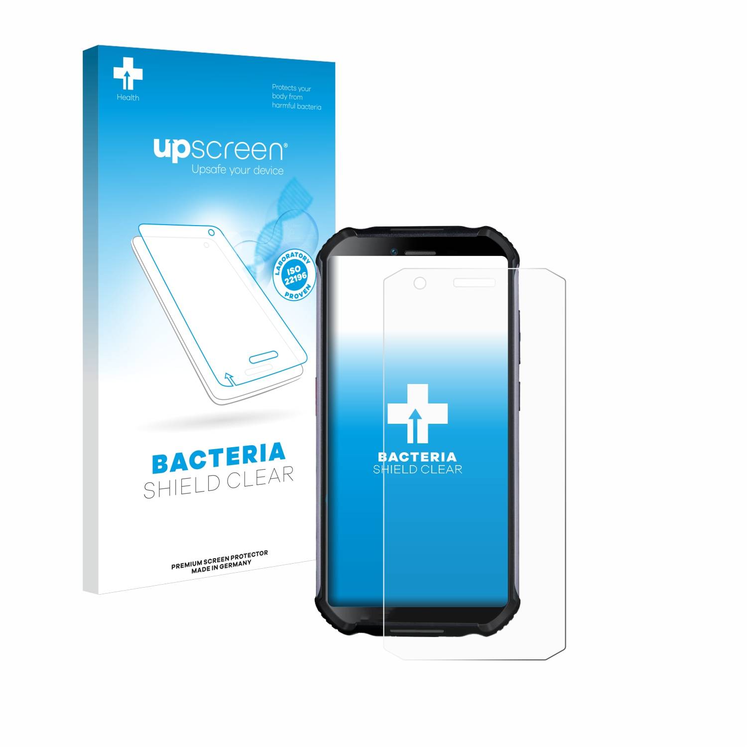 upscreen Bacteria Shield Schutzfolie für Doogee S41 Plus - Antibakteriell