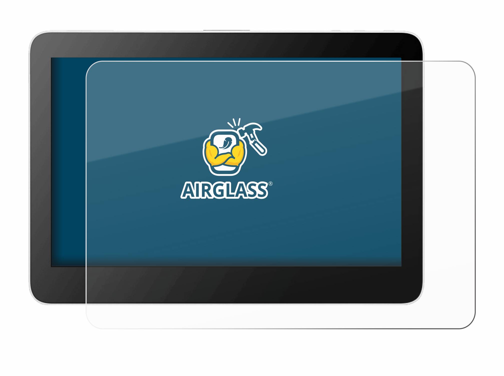 BROTECT AirGlass Flexible Schutz Glas Folie für Wacom One 13 Touch Klar Transparent