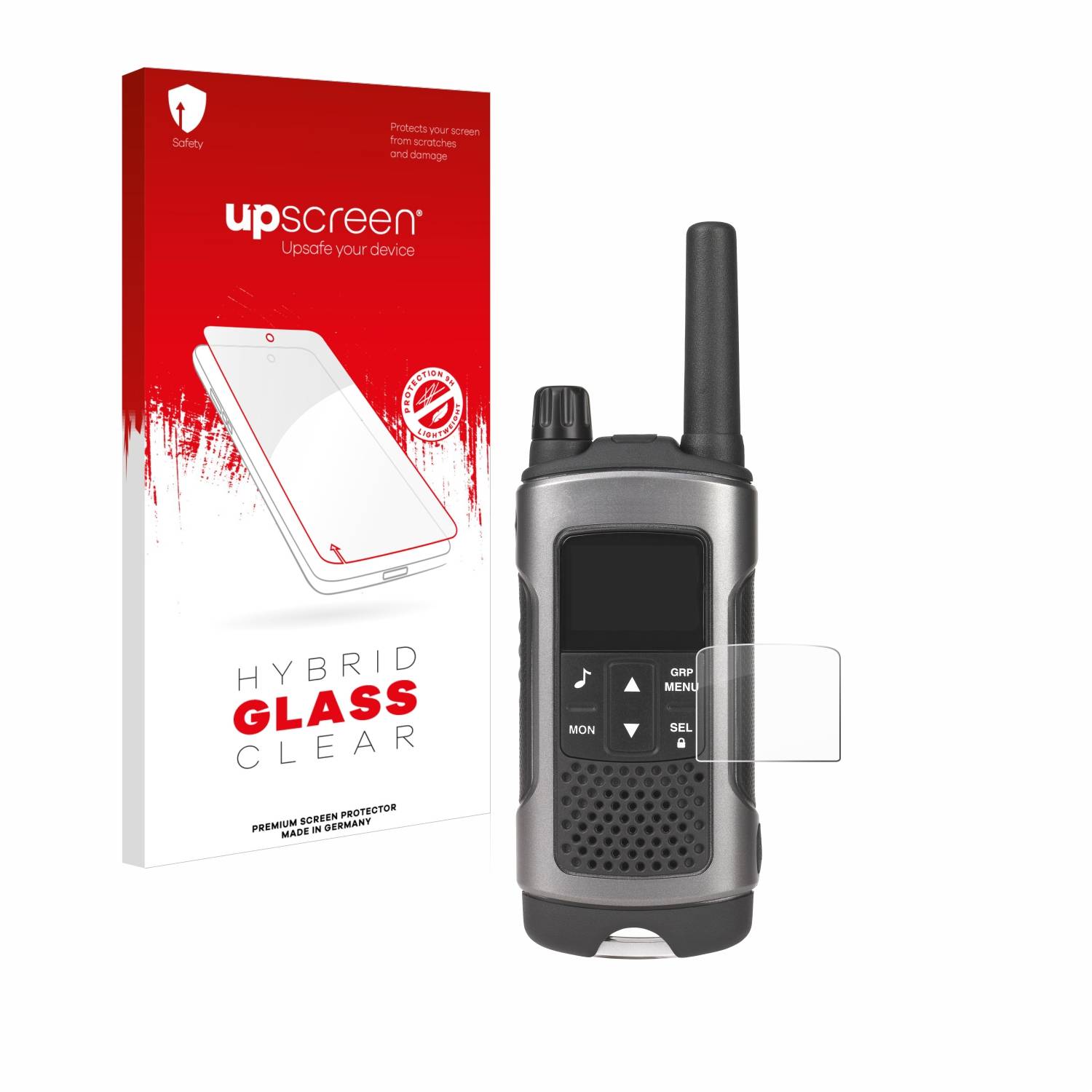 upscreen Hybrid Glas Schutz-Folie für Motorola TLKR T80