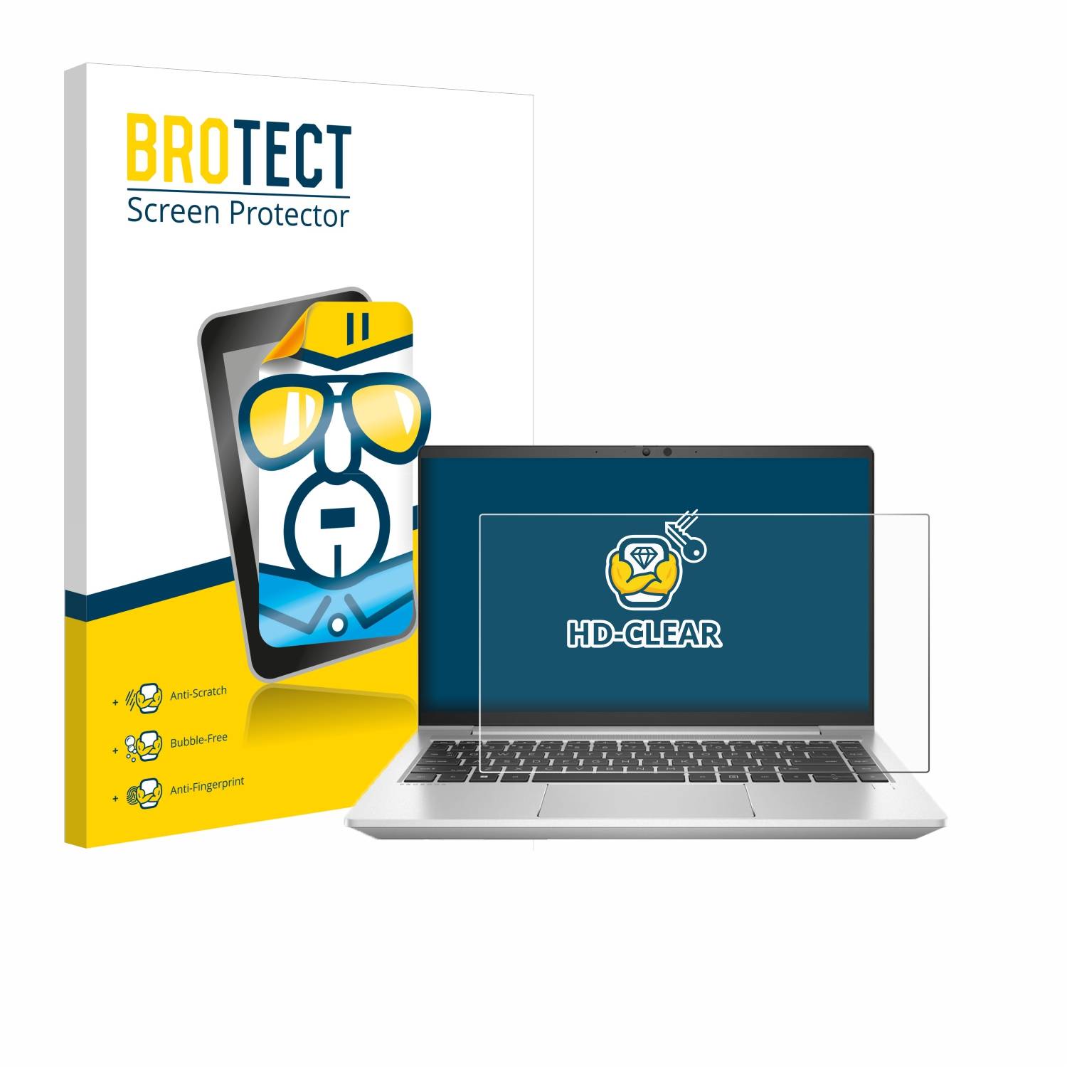 BROTECT Displayschutz-Folie für HP ProBook 445 G7