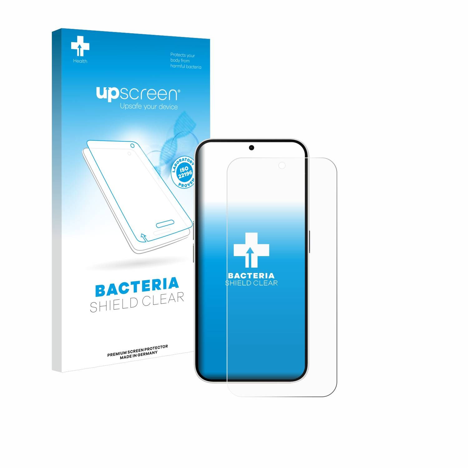 upscreen Bacteria Shield Schutzfolie für Nothing Phone (2a) - Antibakteriell