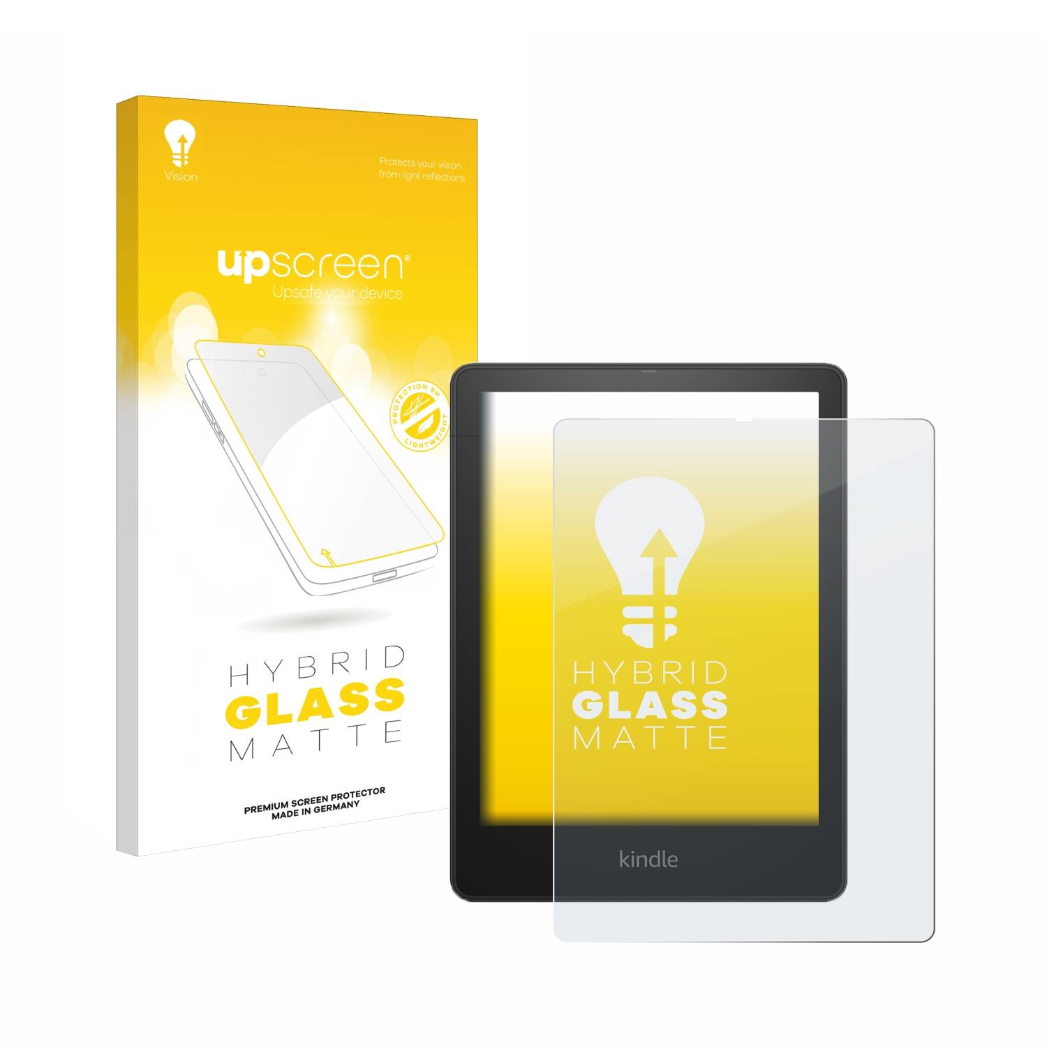 upscreen Flexible Schutz Glas Folie für Amazon Kindle Paperwhite 2021 Signature Edition Schutzglas 9H Hybridglas Matt