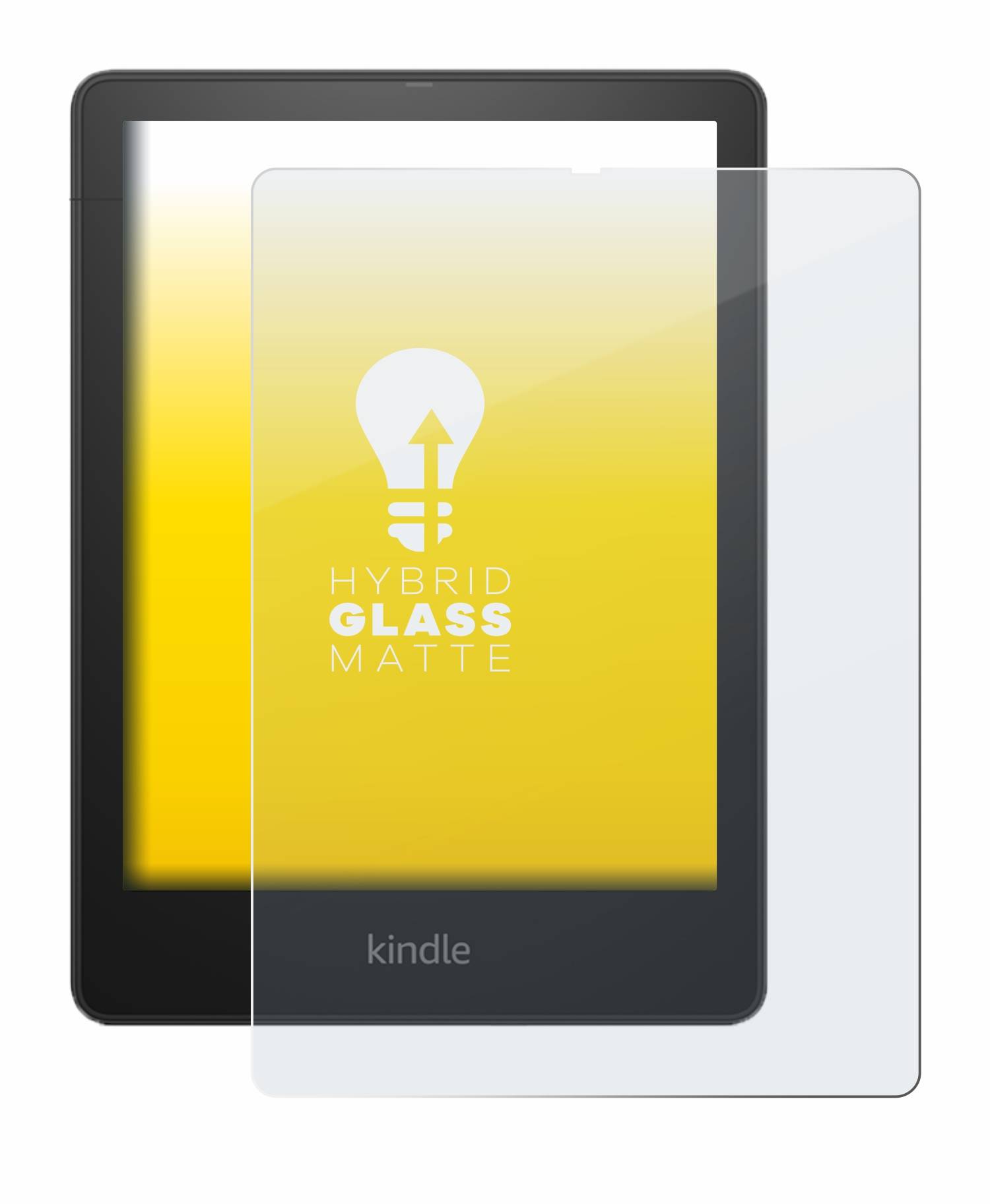upscreen Flexible Schutz Glas Folie für Amazon Kindle Paperwhite 2021 Signature Edition Schutzglas 9H Hybridglas Matt