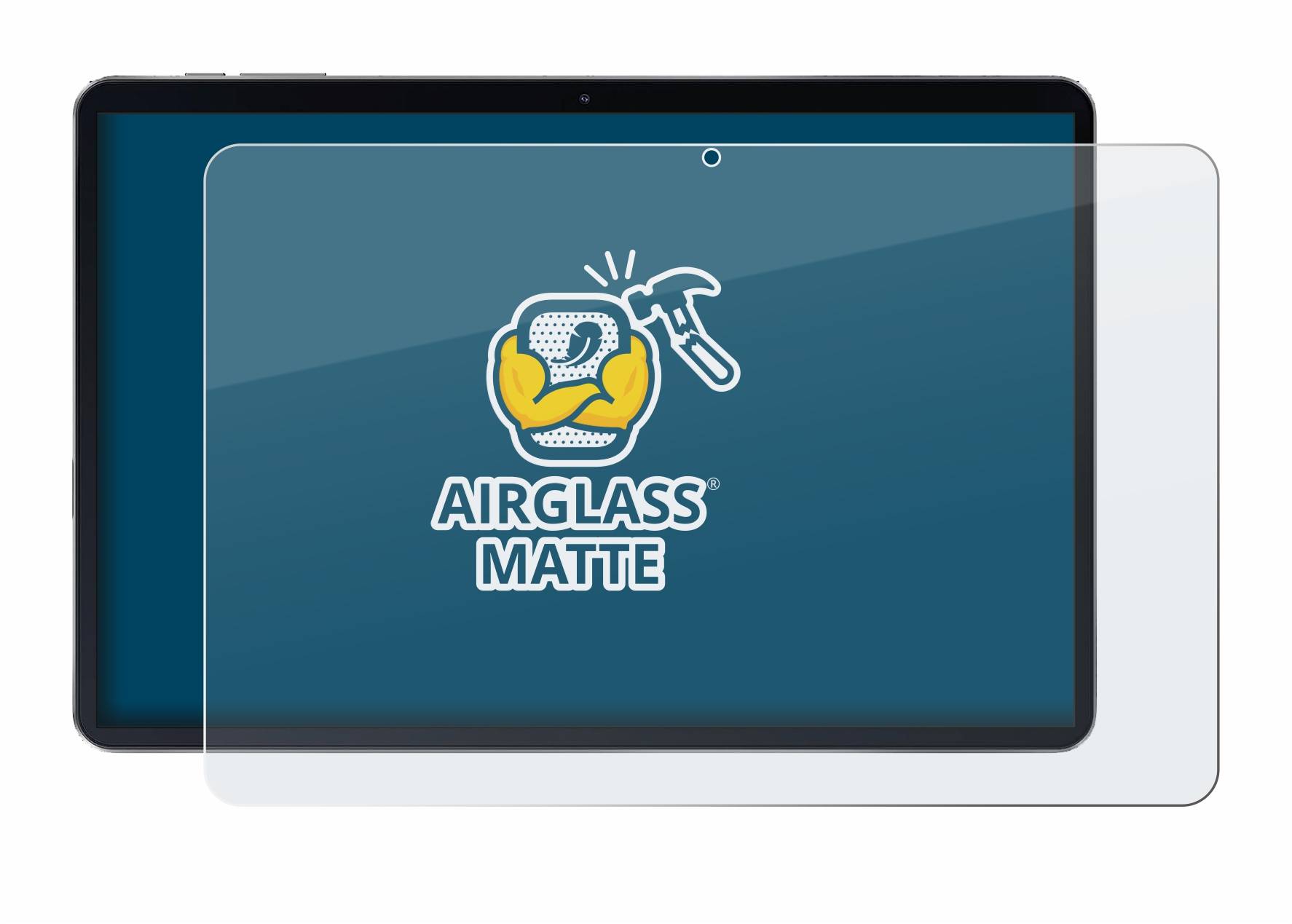 BROTECT AirGlass Matt Glas Schutz Folie für Blackview Oscal Pad 60