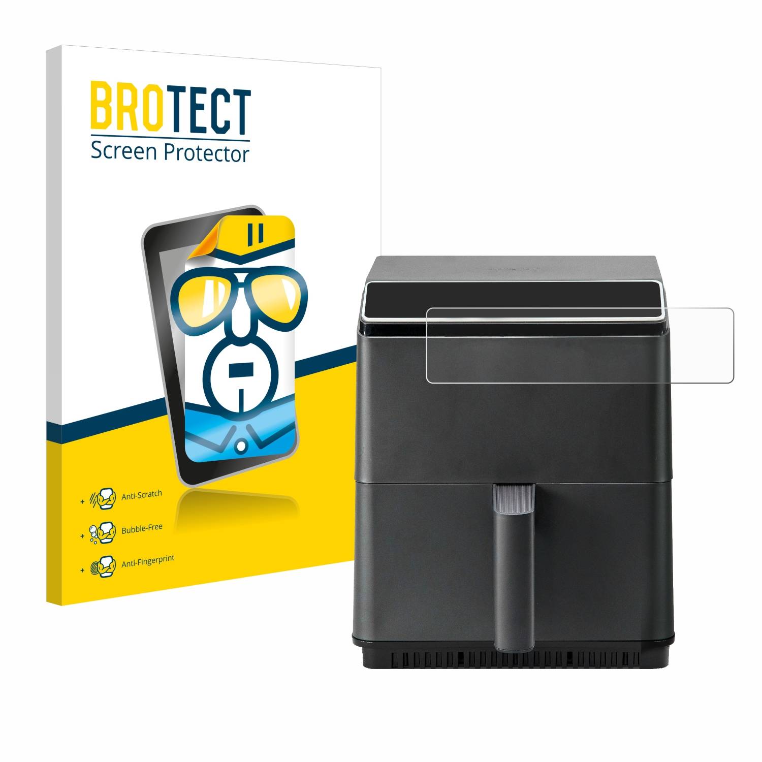 BROTECT Schutzfolie für Cosori CAF-P583S Folie Klar Transparent