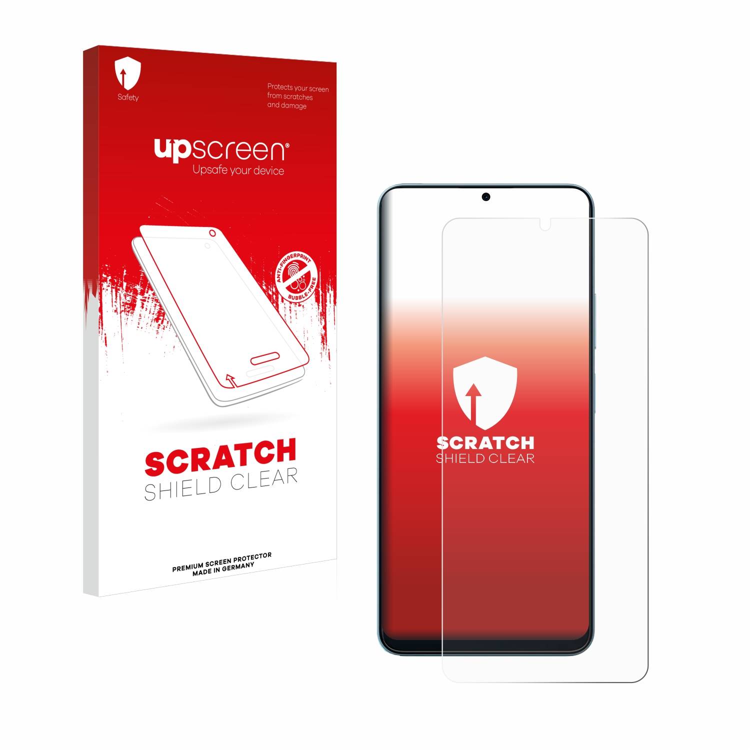 upscreen Schutzfolie für Oscal Modern 8 Kratzschutz Anti-Fingerprint Klar