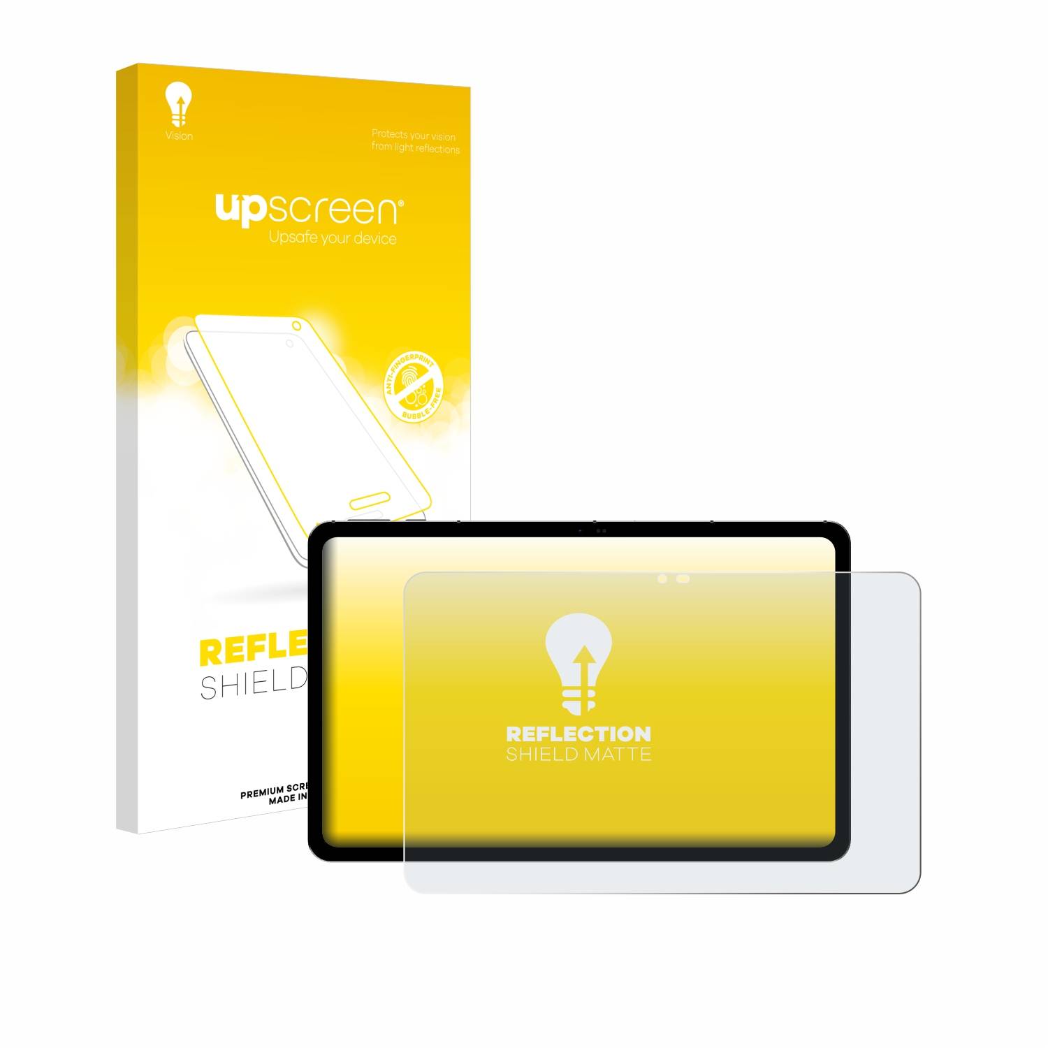 upscreen Schutzfolie für Peaq PET 10980-F628E Folie Matt Entspiegelt Anti-Reflex