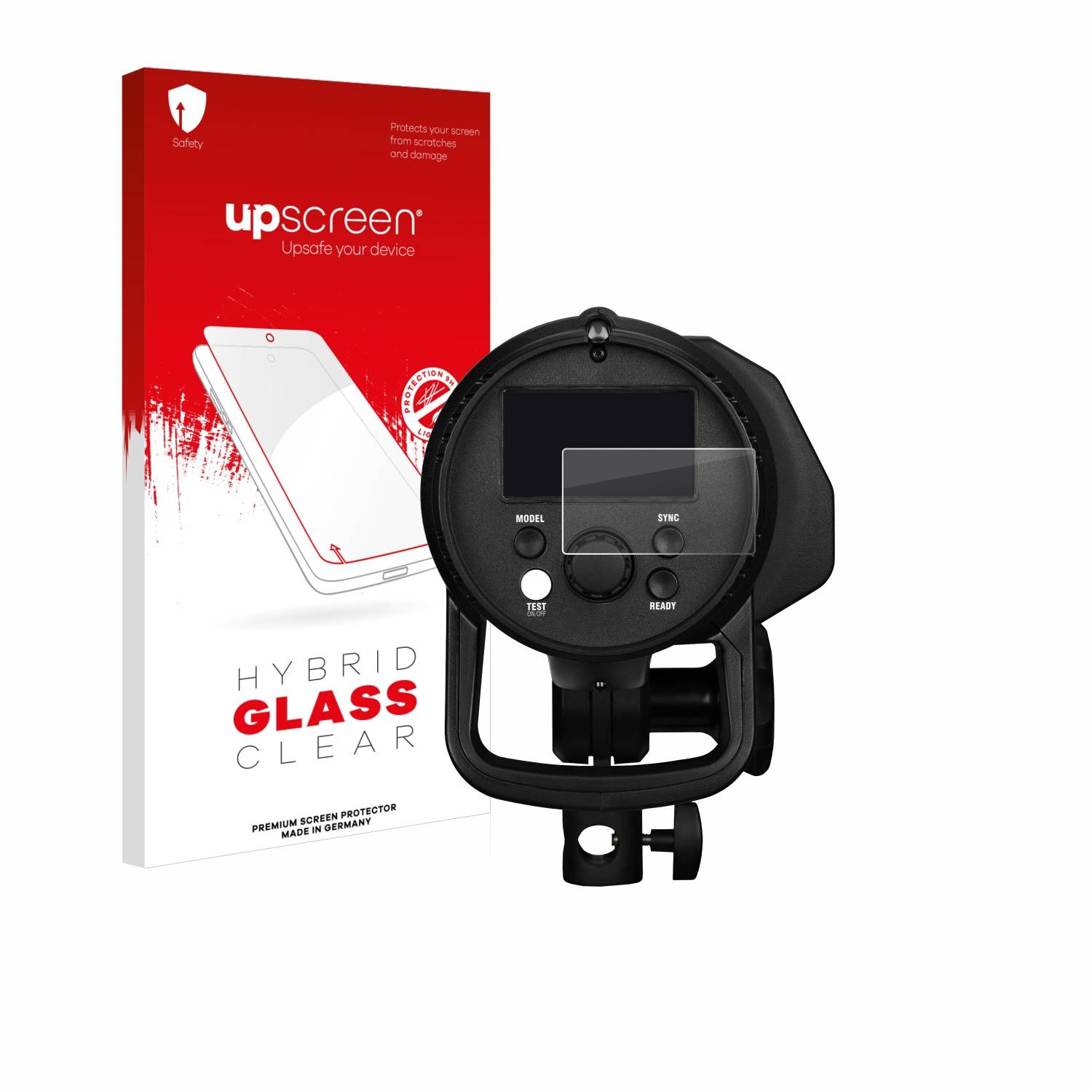 upscreen Hybrid Glas Schutz-Folie für Profoto B1X