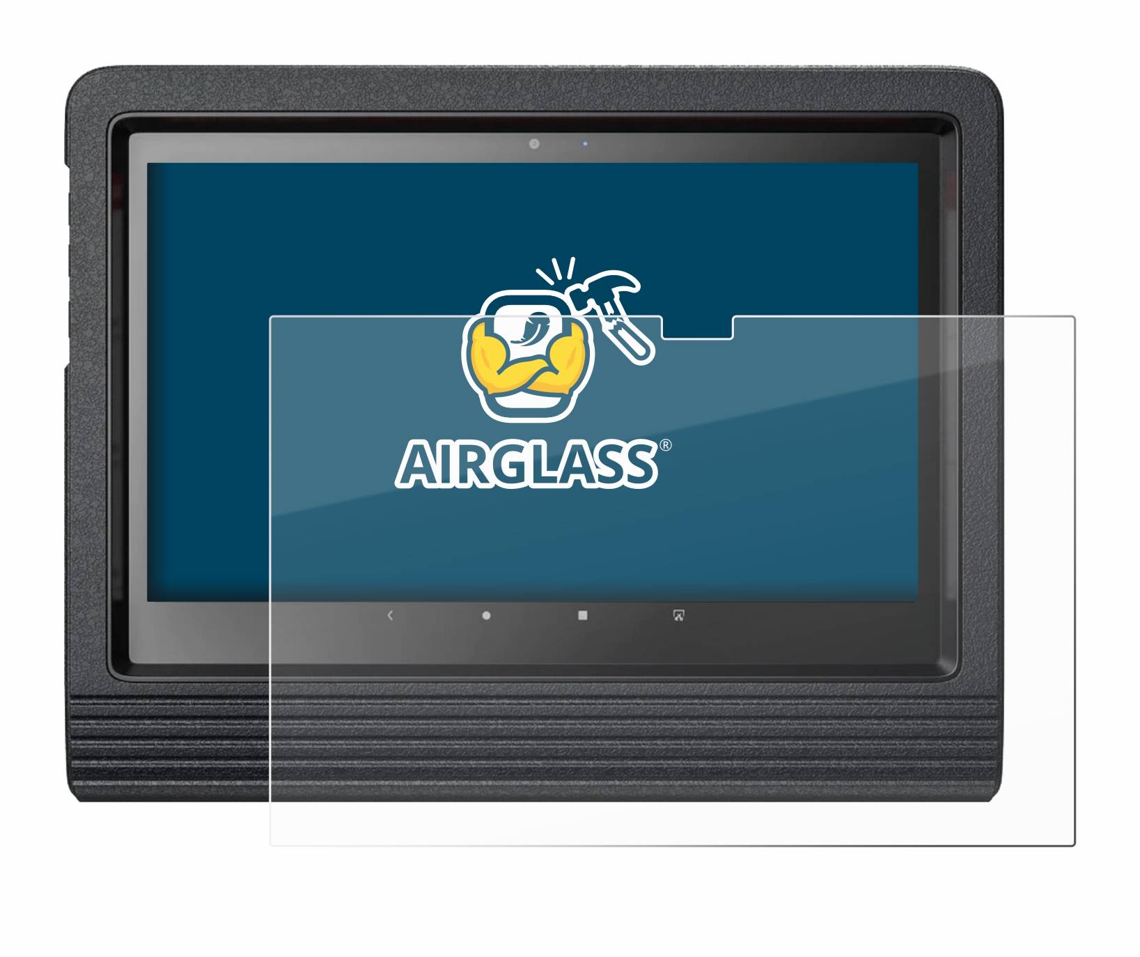 BROTECT AirGlass Flexible Schutz Glas Folie für Launch X-431 V+ 4.0 Klar Transparent