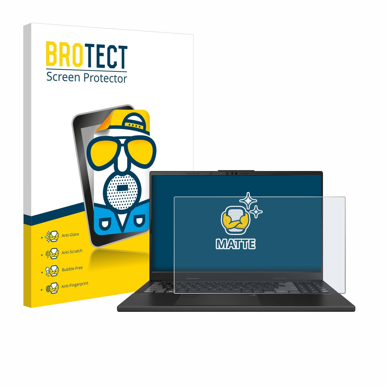 BROTECT Entspiegelungs-Folie für ASUS VivoBook Pro 15 OLED N6506
