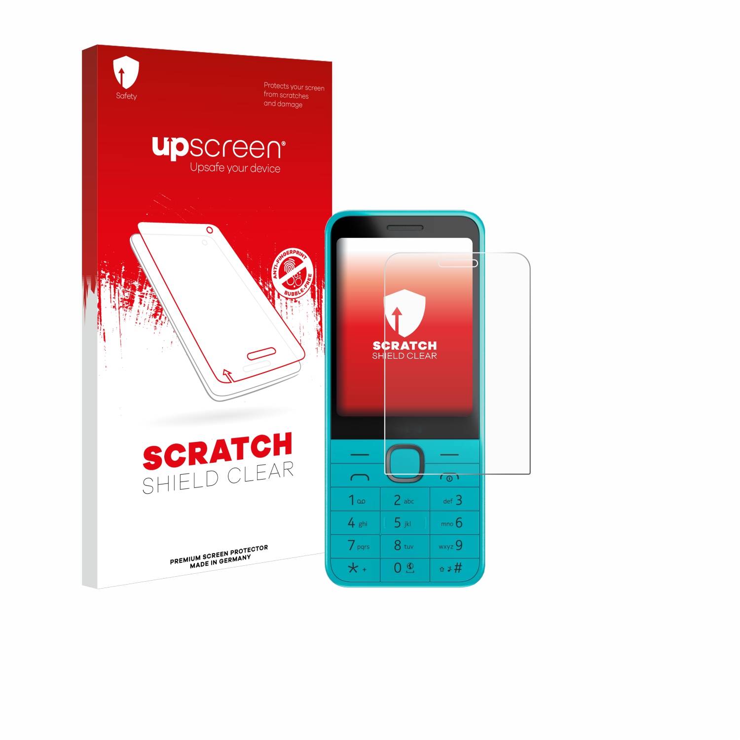 upscreen Scratch Shield Schutzfolie für Nokia 235 4G (2024)