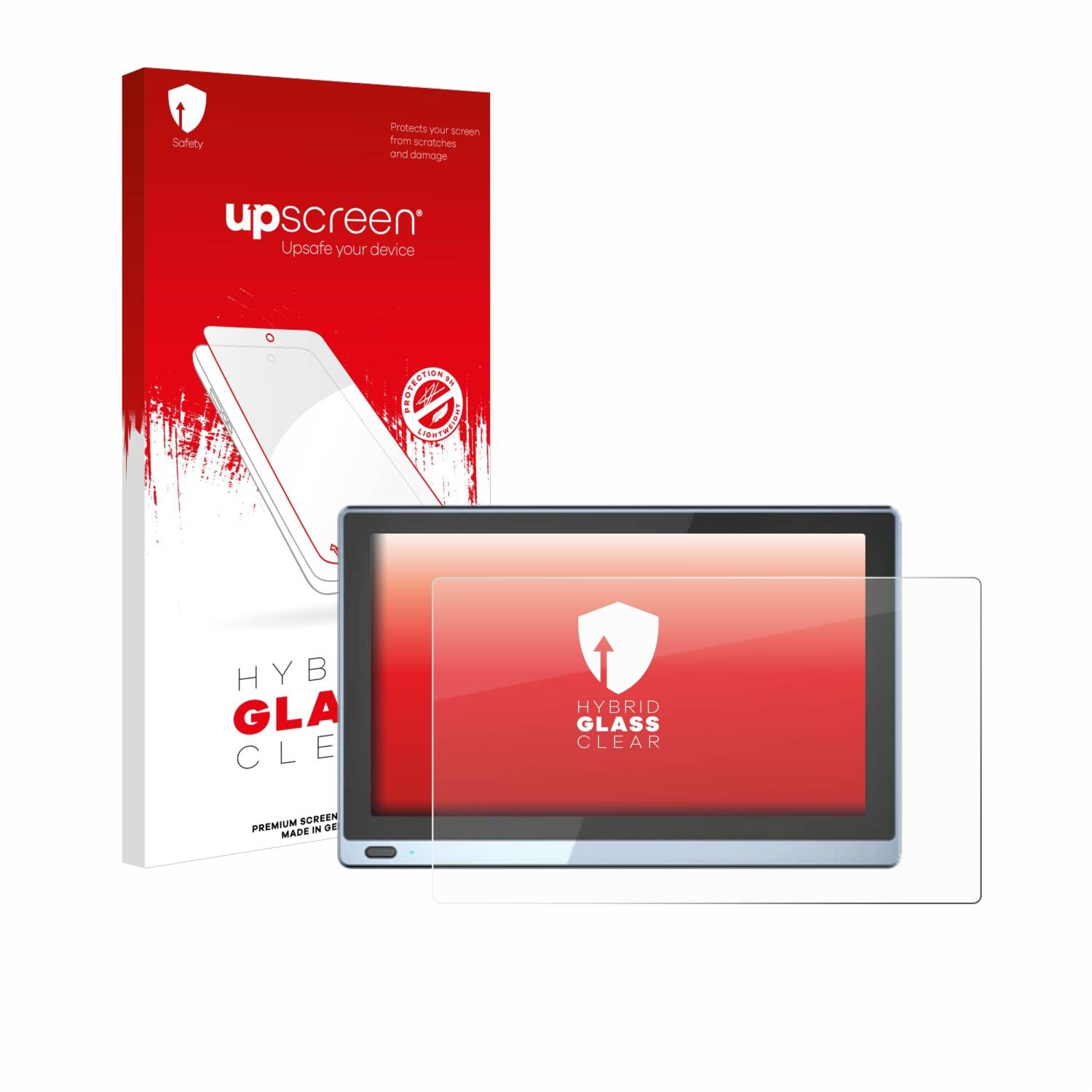upscreen Hybrid Glas Panzer-Folie für Higole Gole 1 Pro