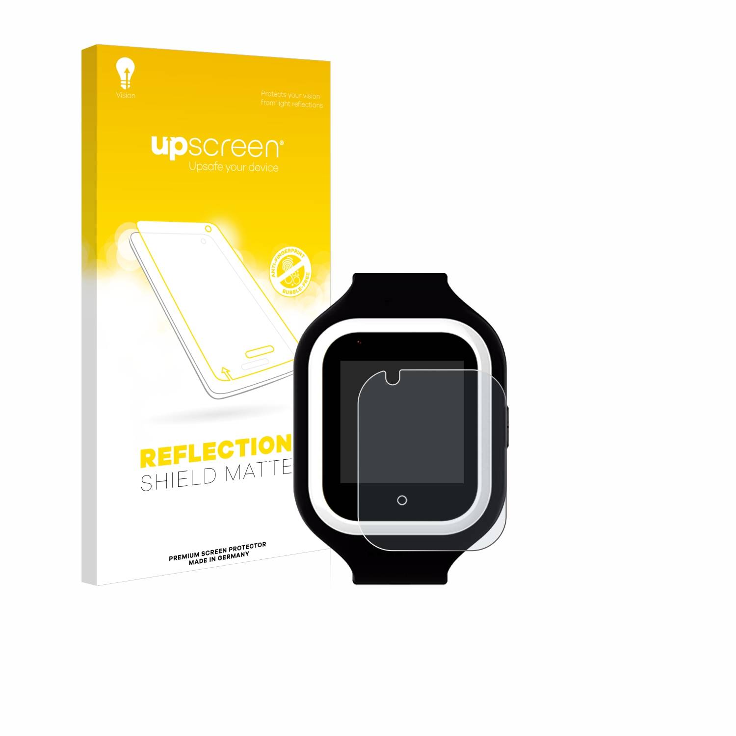 upscreen Reflection Shield Matt Schutzfolie für SaveFamily 4G Iconic