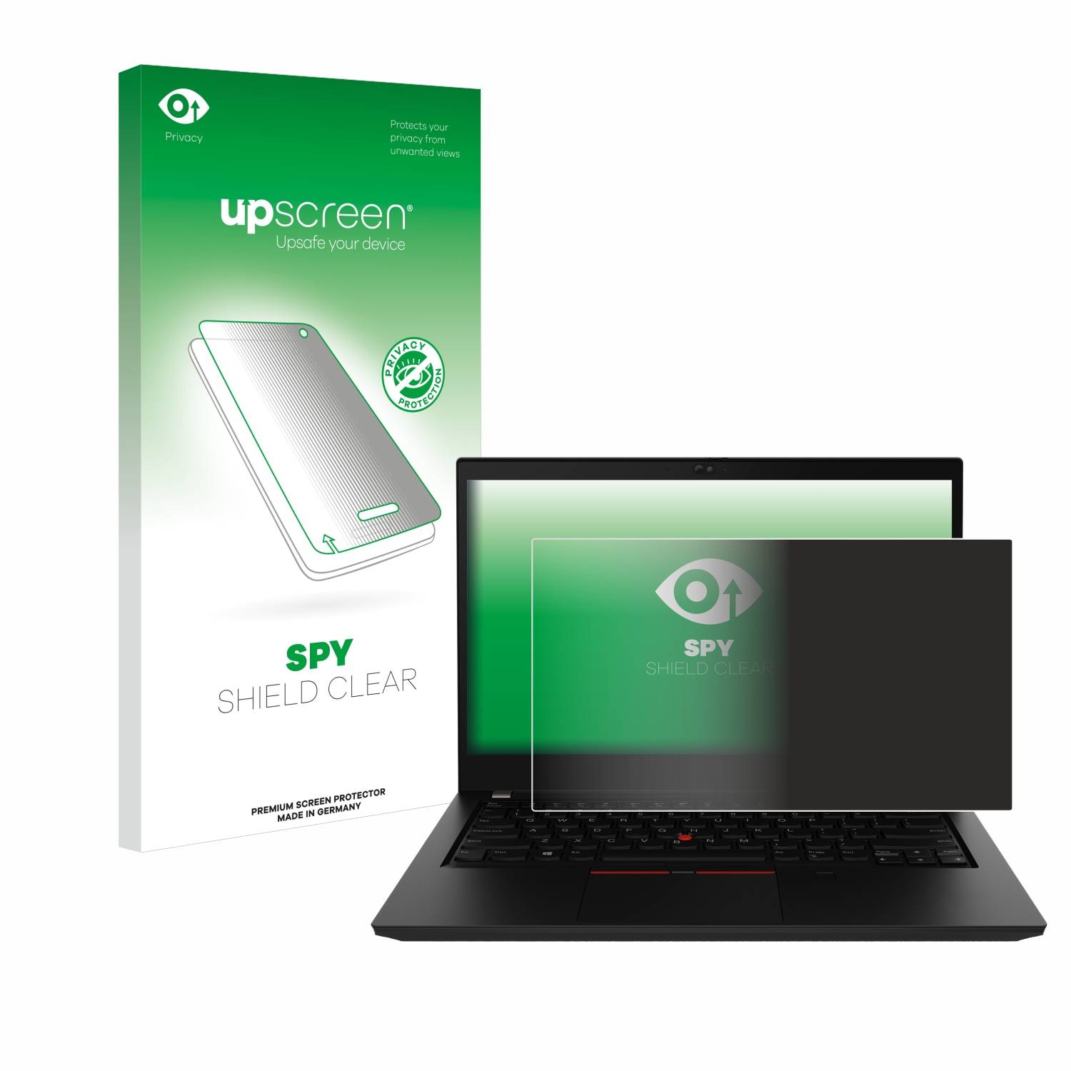 upscreen Spy Shield Sichtschutz-Folie für Lenovo ThinkPad P14s Gen 2