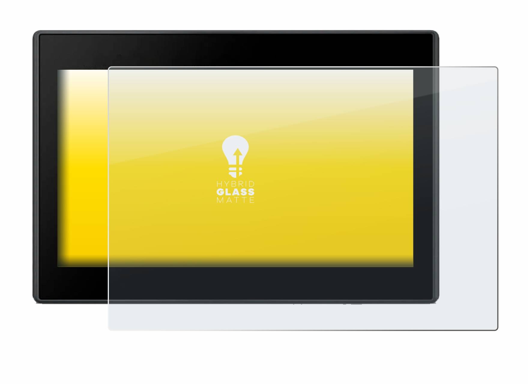 upscreen Flexible Schutz Glas Folie für Garmin Drive 53 5" Schutzglas 9H Hybridglas Matt Entspiegelt