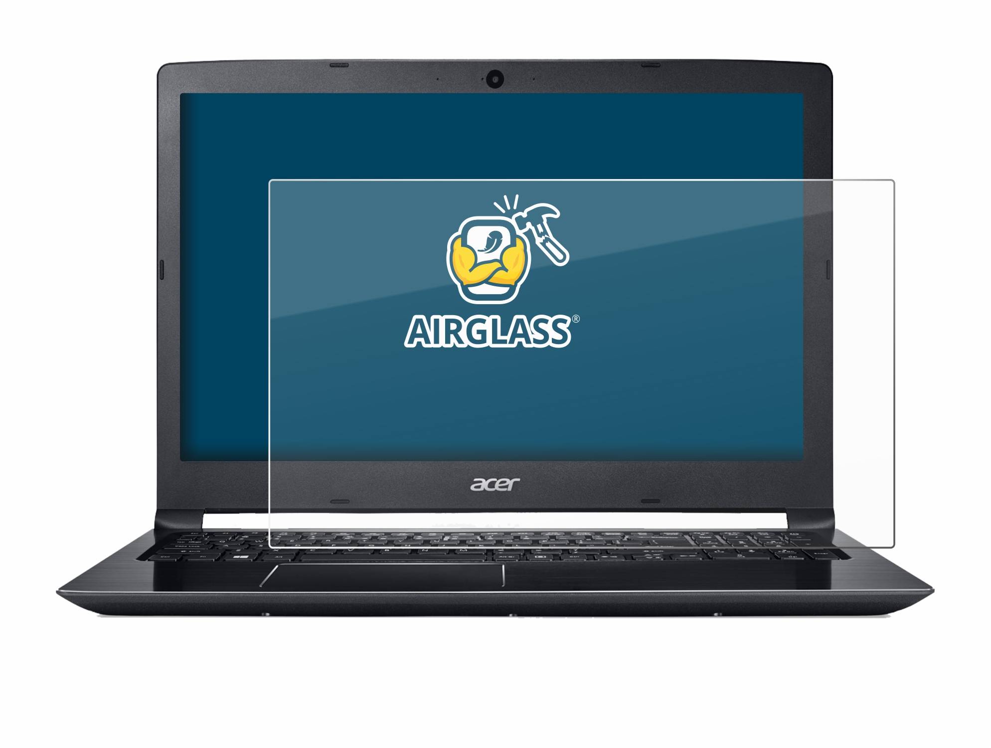 BROTECT AirGlass Glas Schutz-Folie für Acer Aspire 5 A515 ) - Schutzglas