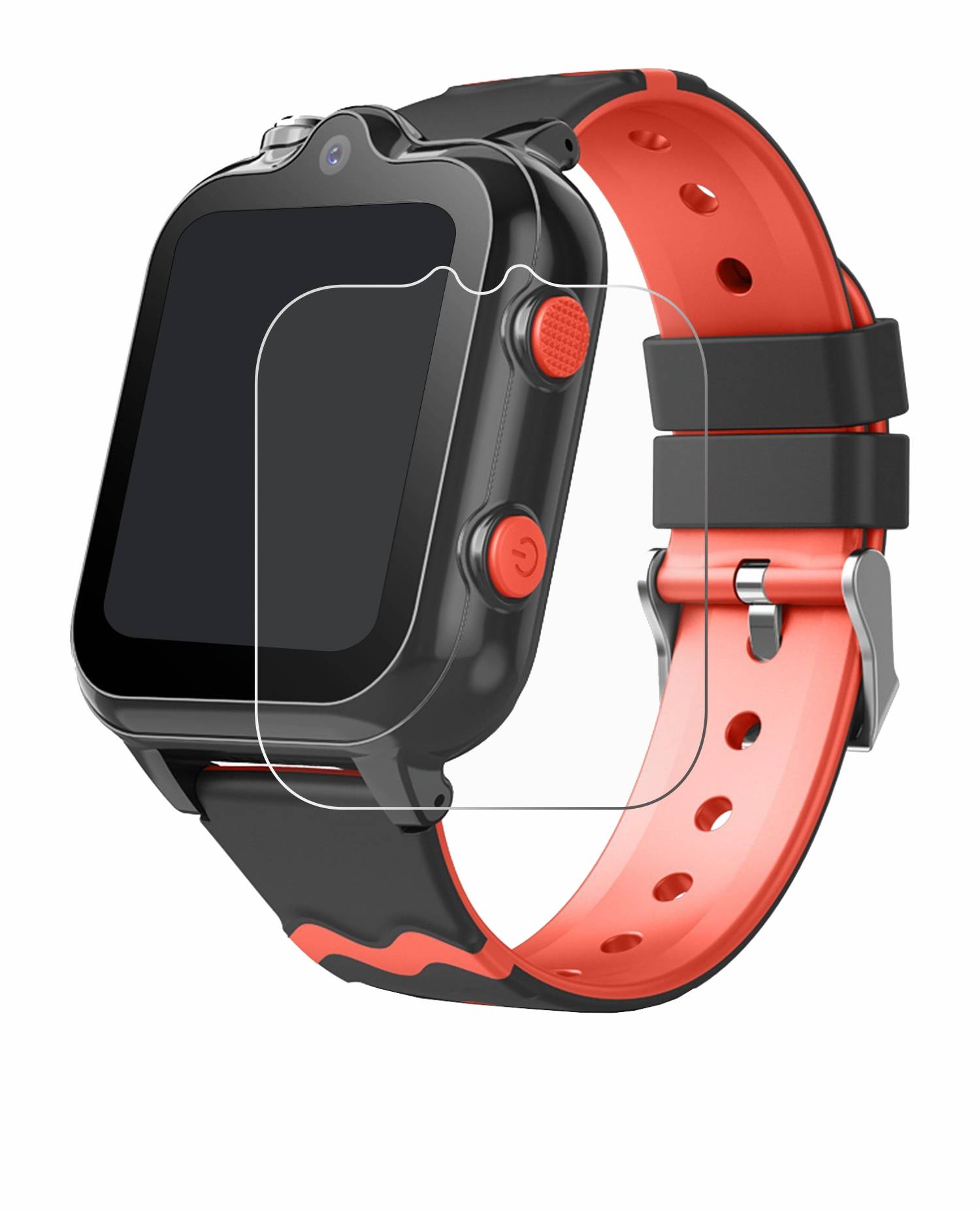 upscreen Schutzfolie für Yuede Kids Smartwatch 1.69" Antibakterielle Folie Klar Anti-Kratzer