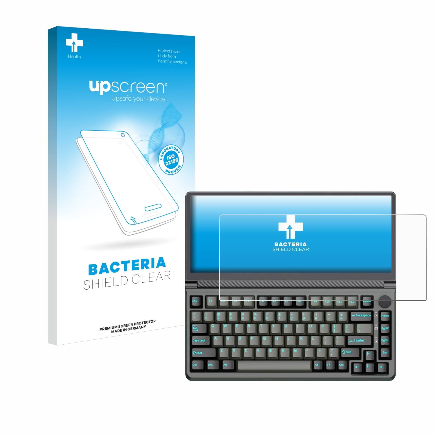 upscreen Bacteria Shield Schutzfolie für Kwumsy K3 13 - Antibakteriell