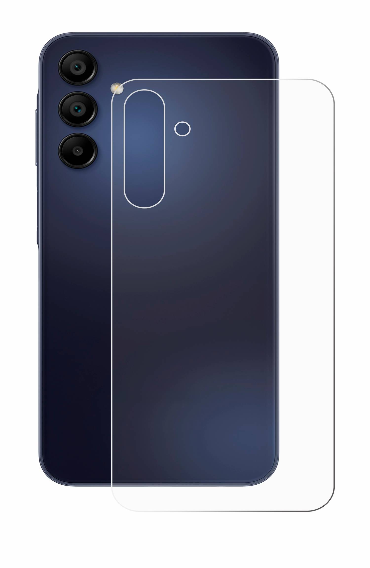upscreen Bacteria Shield Schutzfolie für Samsung Galaxy A15 (Rückseite) - Antibakteriell