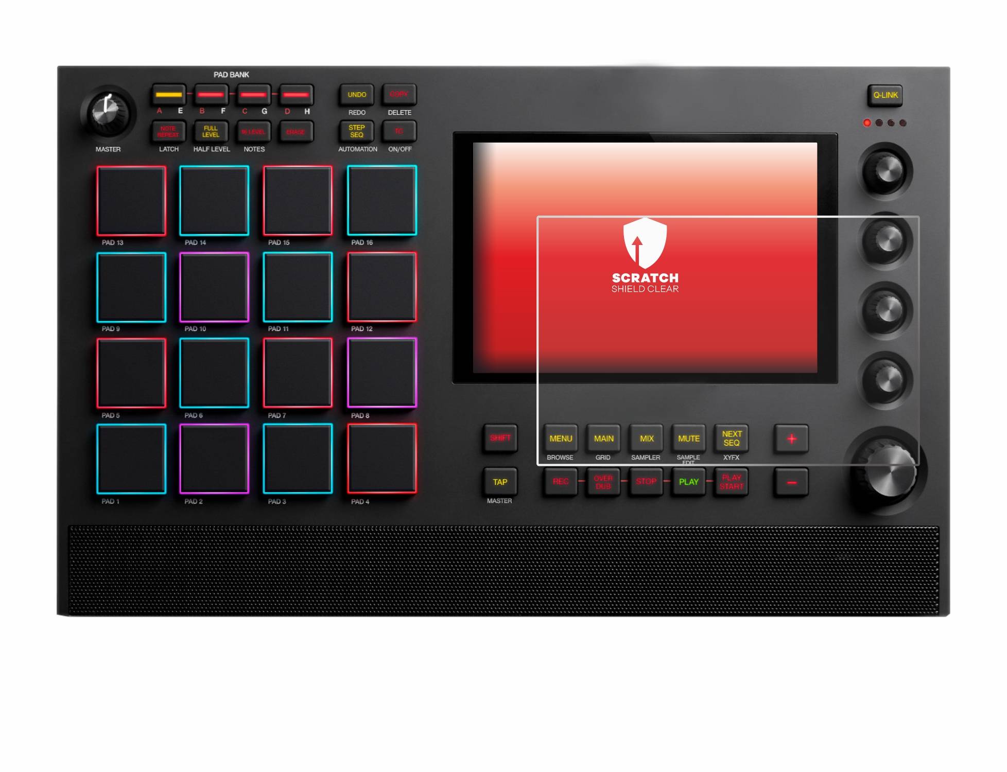 upscreen Schutzfolie für Akai MPC Live II Kratzschutz Anti-Fingerprint Klar