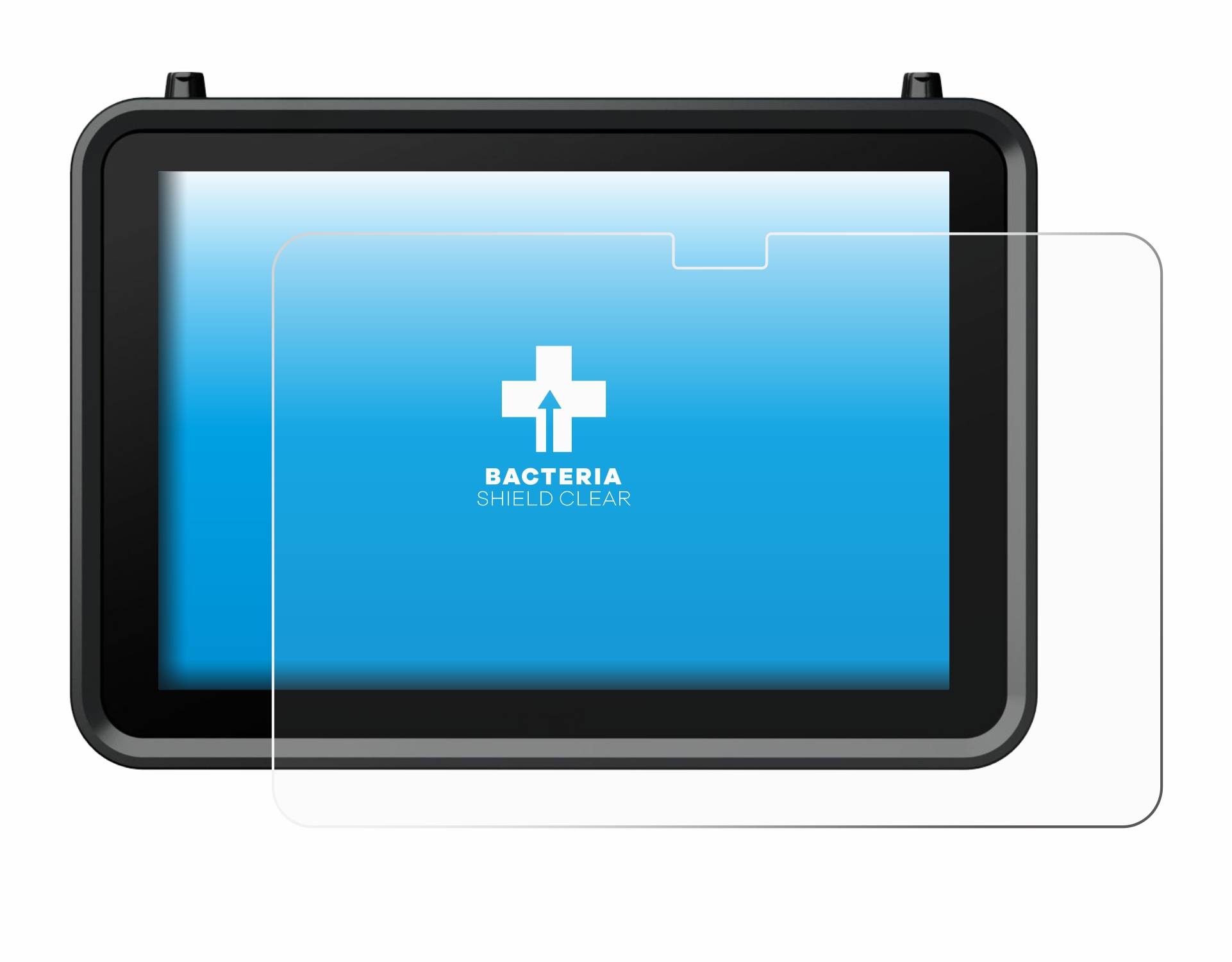 upscreen Bacteria Shield Schutzfolie für Atomos Shogun (2023) - Antibakteriell