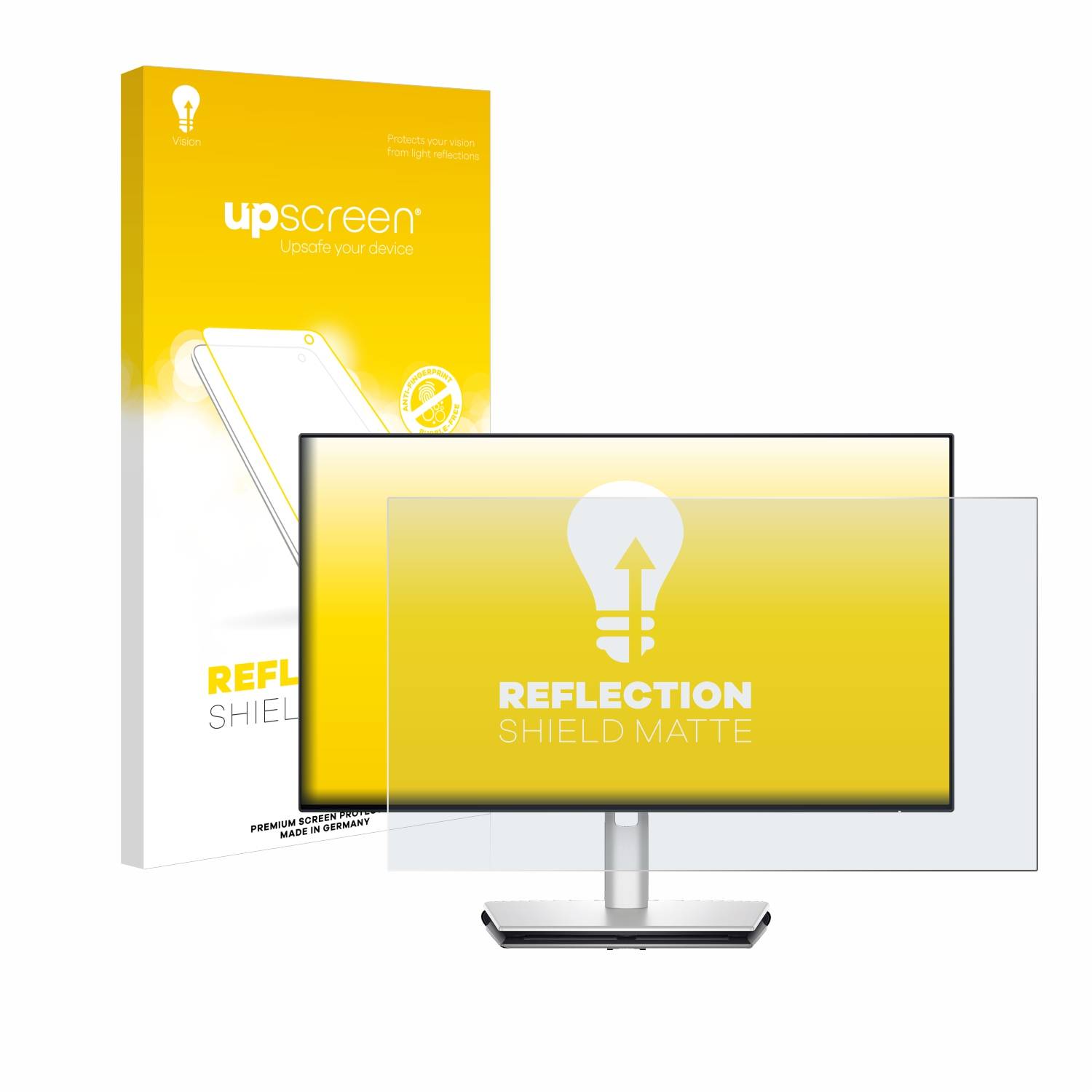 upscreen Reflection Shield Matt Schutzfolie für Dell U2424HE