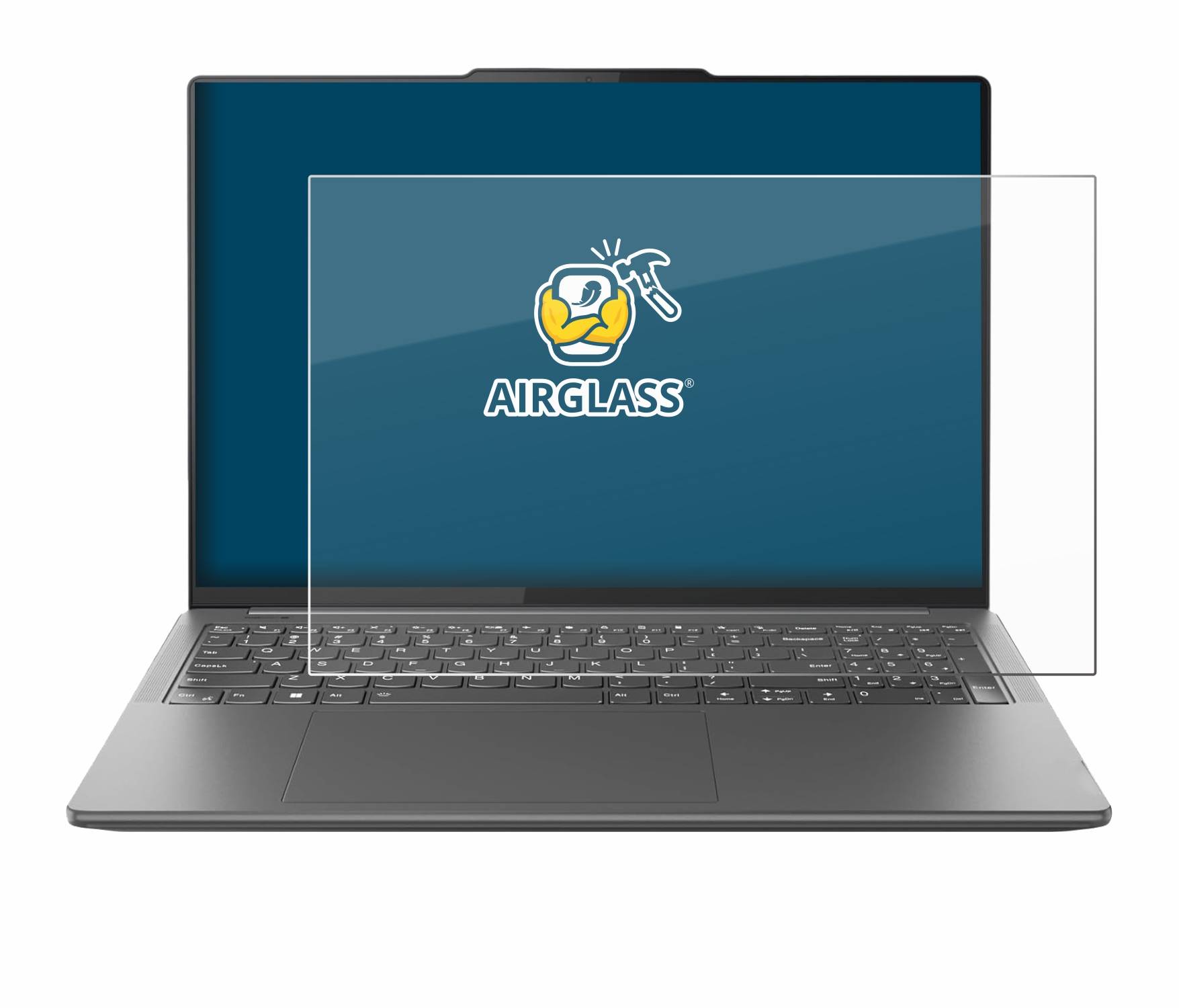 BROTECT AirGlass Glas Panzer-Folie für Lenovo Yoga Pro 9i Gen 9 16 Non-Touch - Schutzglas