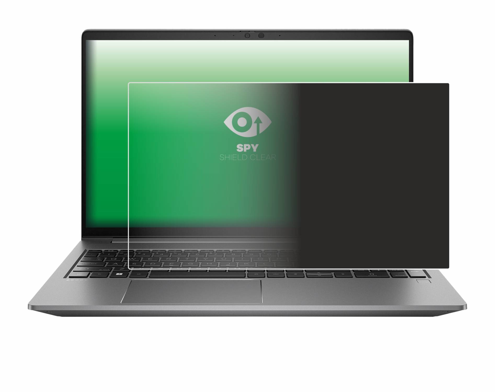 upscreen Blickschutzfolie für HP Zbook Power 15 G10 Anti-Spy Privacy Blaulichtschutz Sichtschutzfolie