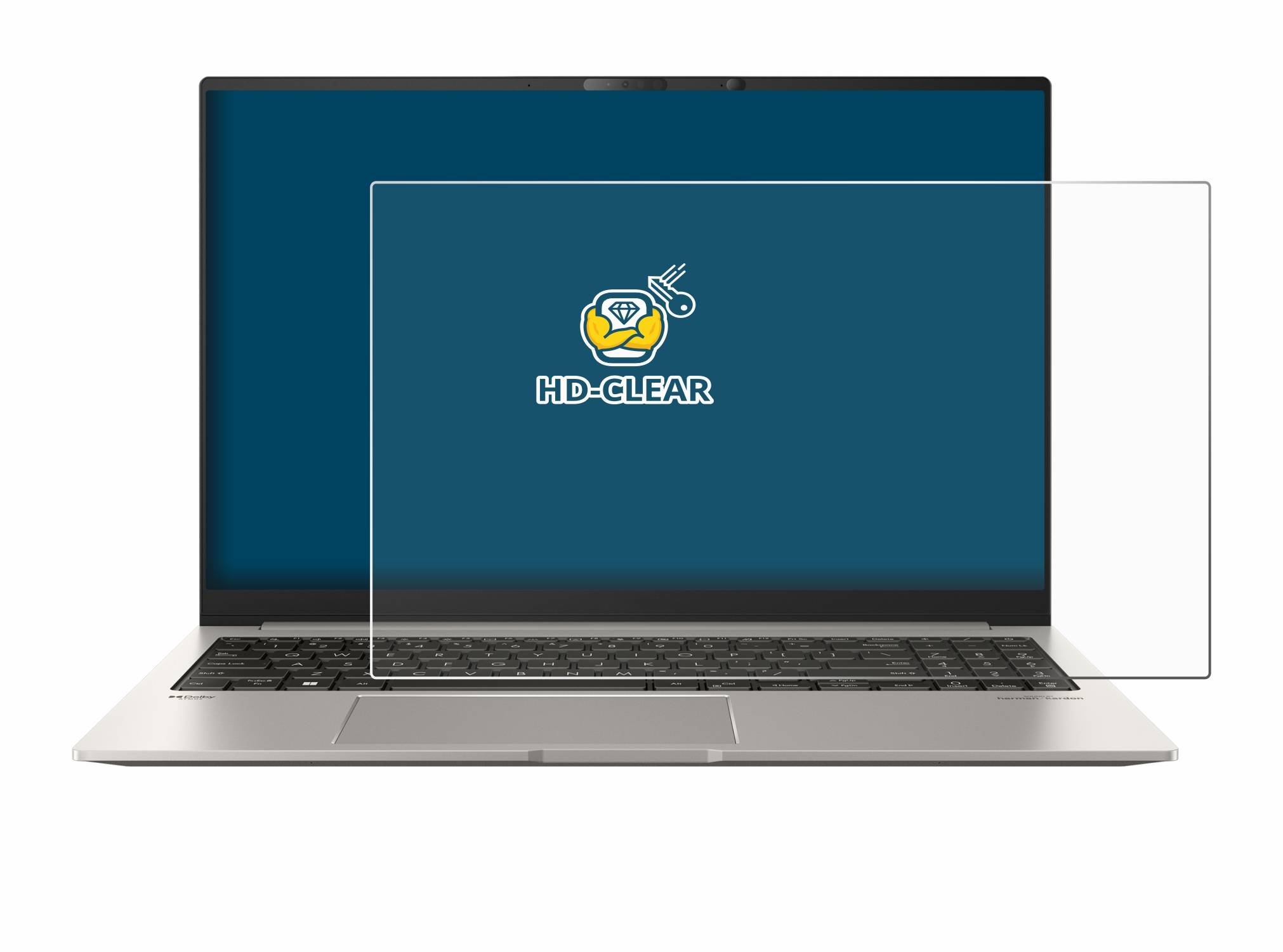 BROTECT Displayschutz-Folie für ASUS ZenBook 15 OLED UM3504